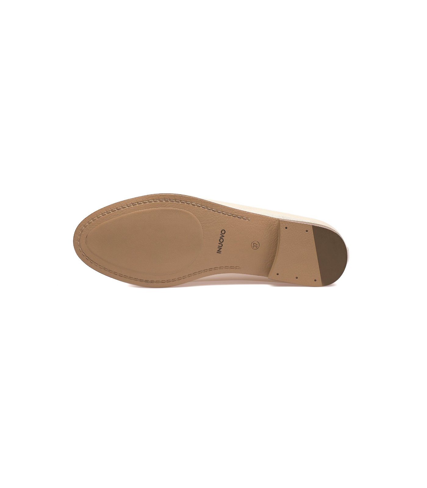 White Slipper Slipper INUOVO Leder