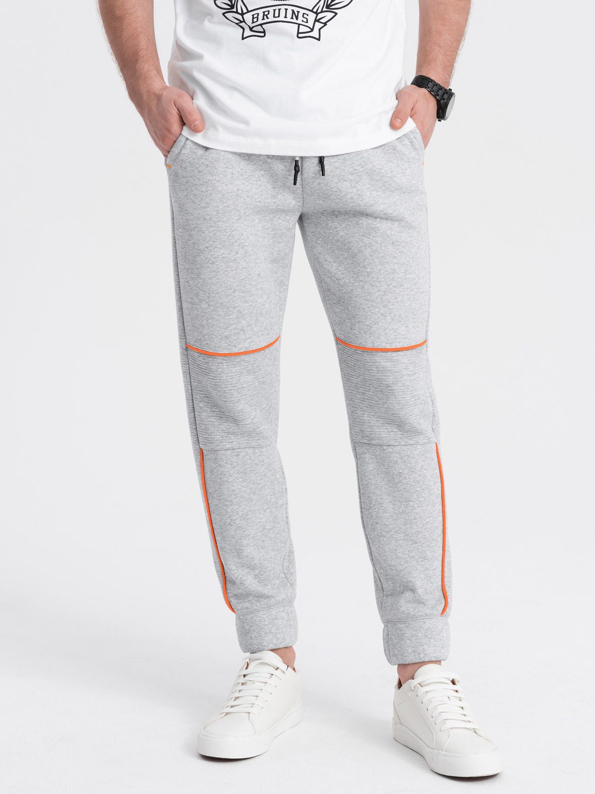 OMBRE Jogginghose Herren Jogginghose mit Kontrastnähten günstig online kaufen