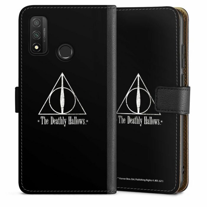 DeinDesign Handyhülle Heiligtümer des Todes Zauberei & Magie Harry Potter Huawei P Smart (2020) Hülle Handy Flip Case Wallet Cover