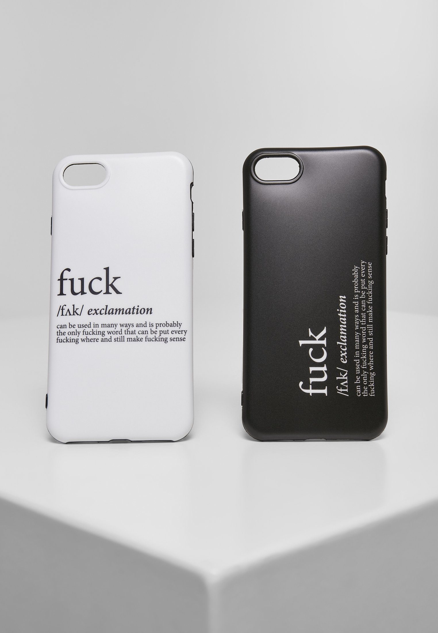 [Erstklassige Qualität garantiert!] MisterTee Schmuckset Phone Set Case 6/7/8 Phone I (1-tlg) Fuck Accessoires