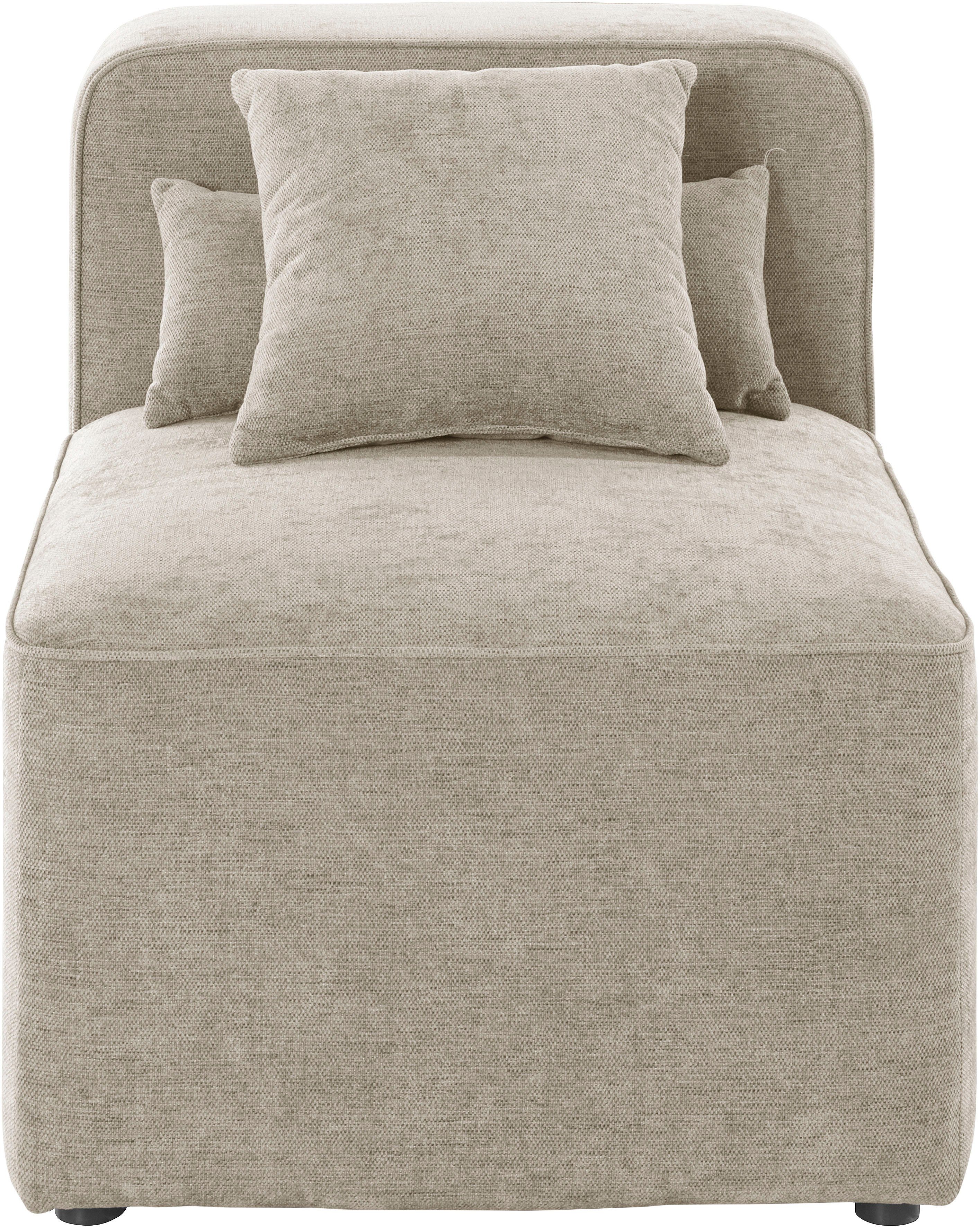Home affaire Sofa-Mittelelement Sundstrup, Modulserie, individuelle Zusammenstellung