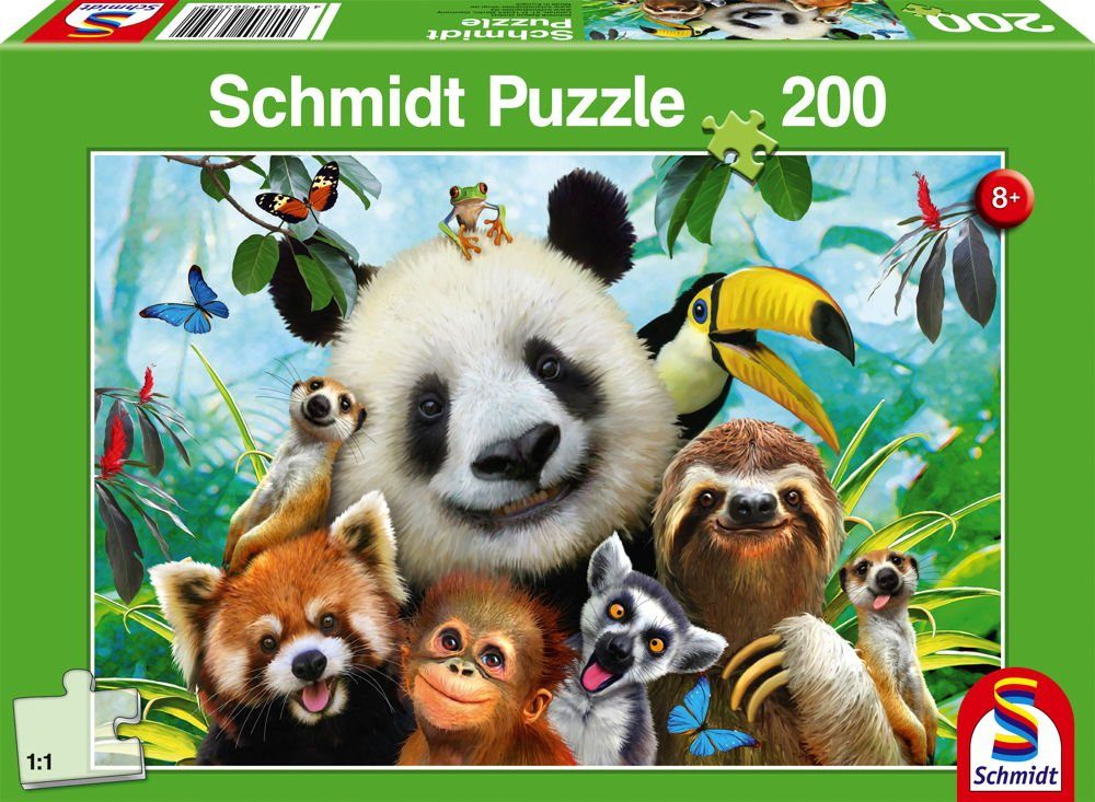 Schmidt Spiele Puzzle 200 Teile Schmidt Spiele Kinder Puzzle Einfach tieris günstig online kaufen