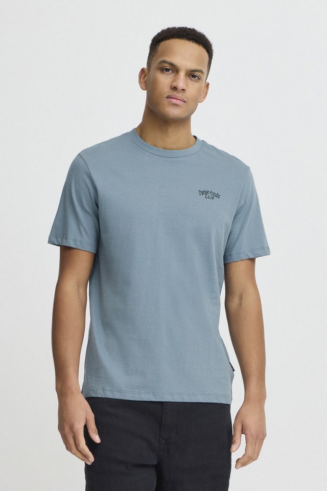 Blend Rundhalsshirt BHViggo Lässiges T-Shirt mit Backprint