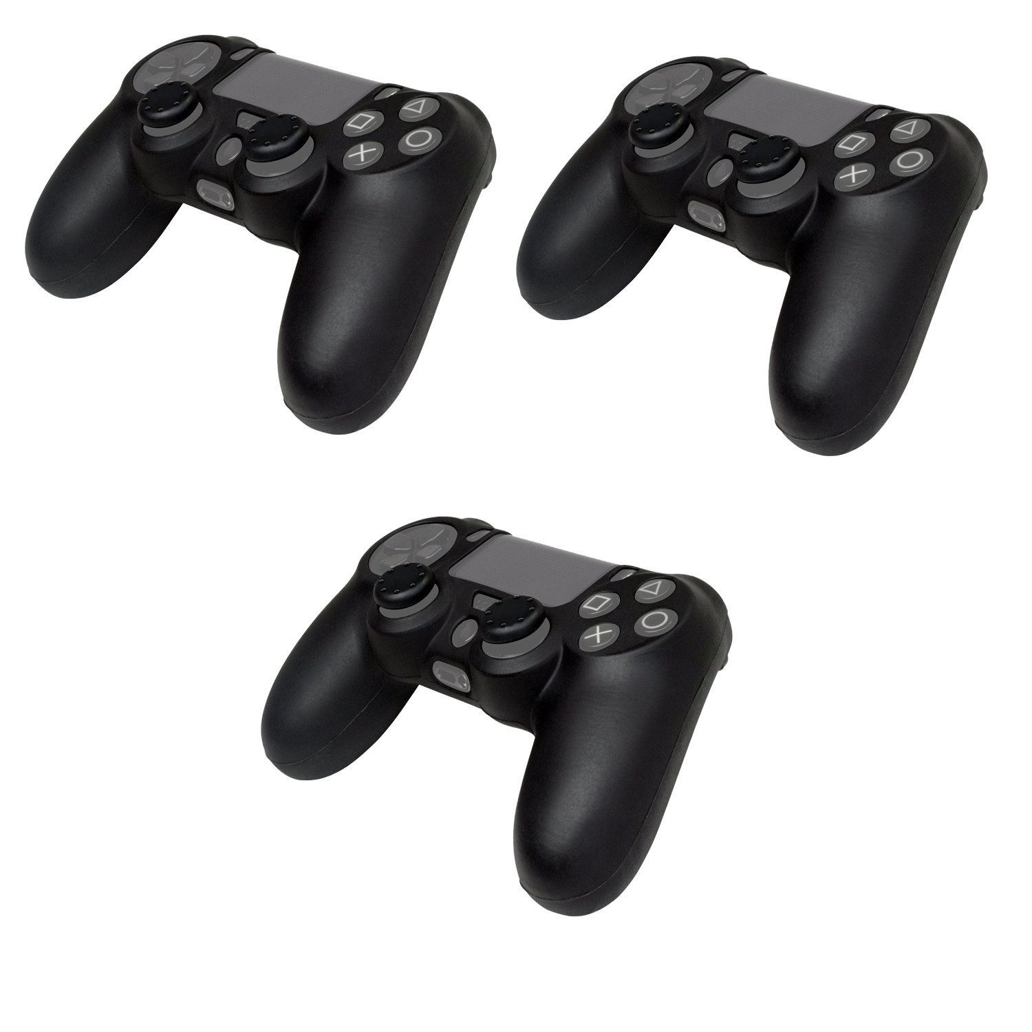 [3ERPACK] Starterkit Gamepad Silikonhülle PS4 Controller
