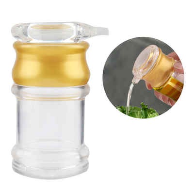 Lubgitsr Ölspender Ölflasche Acryl-Essigglas Ölflasche Flüssiger Gewürztopf Sojasauce, (1-tlg)