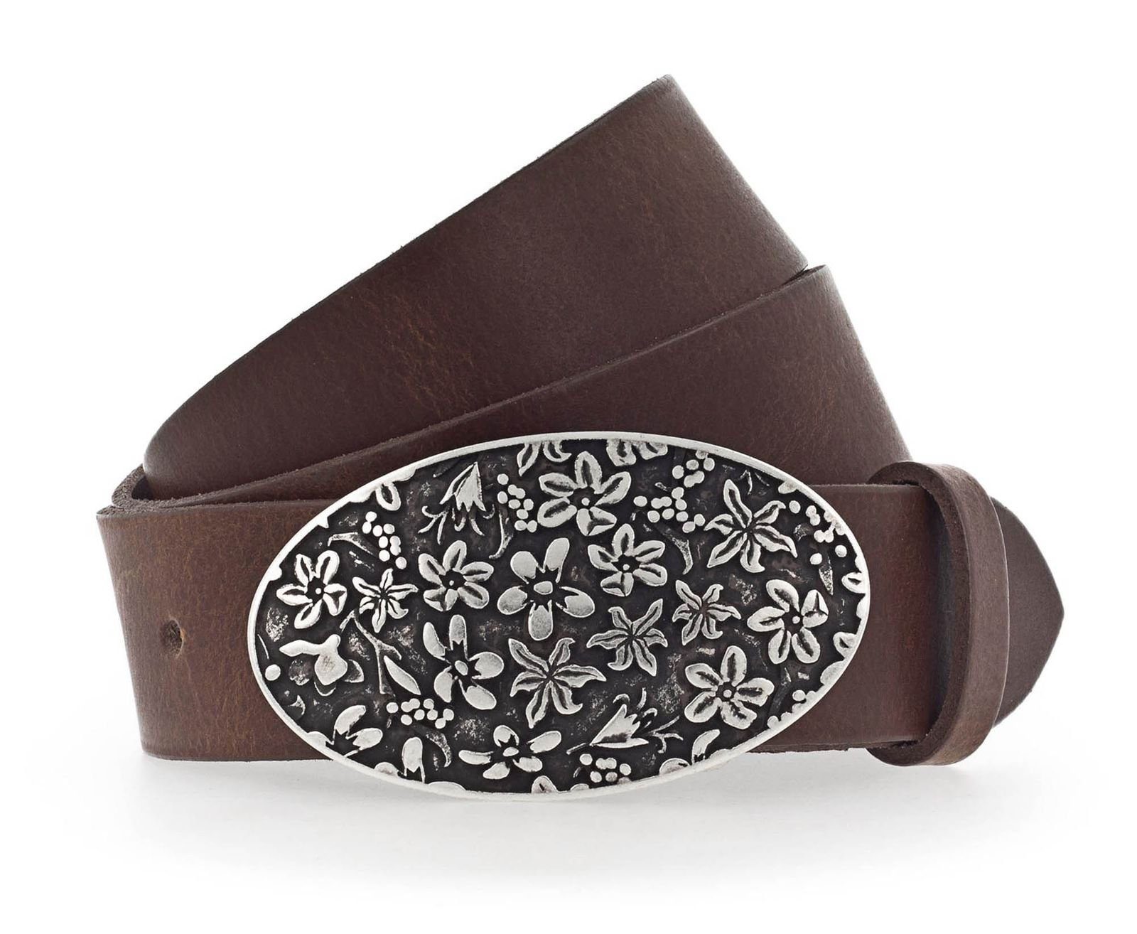 MUSTANG Ledergürtel Women's Belt aus echtem Leder