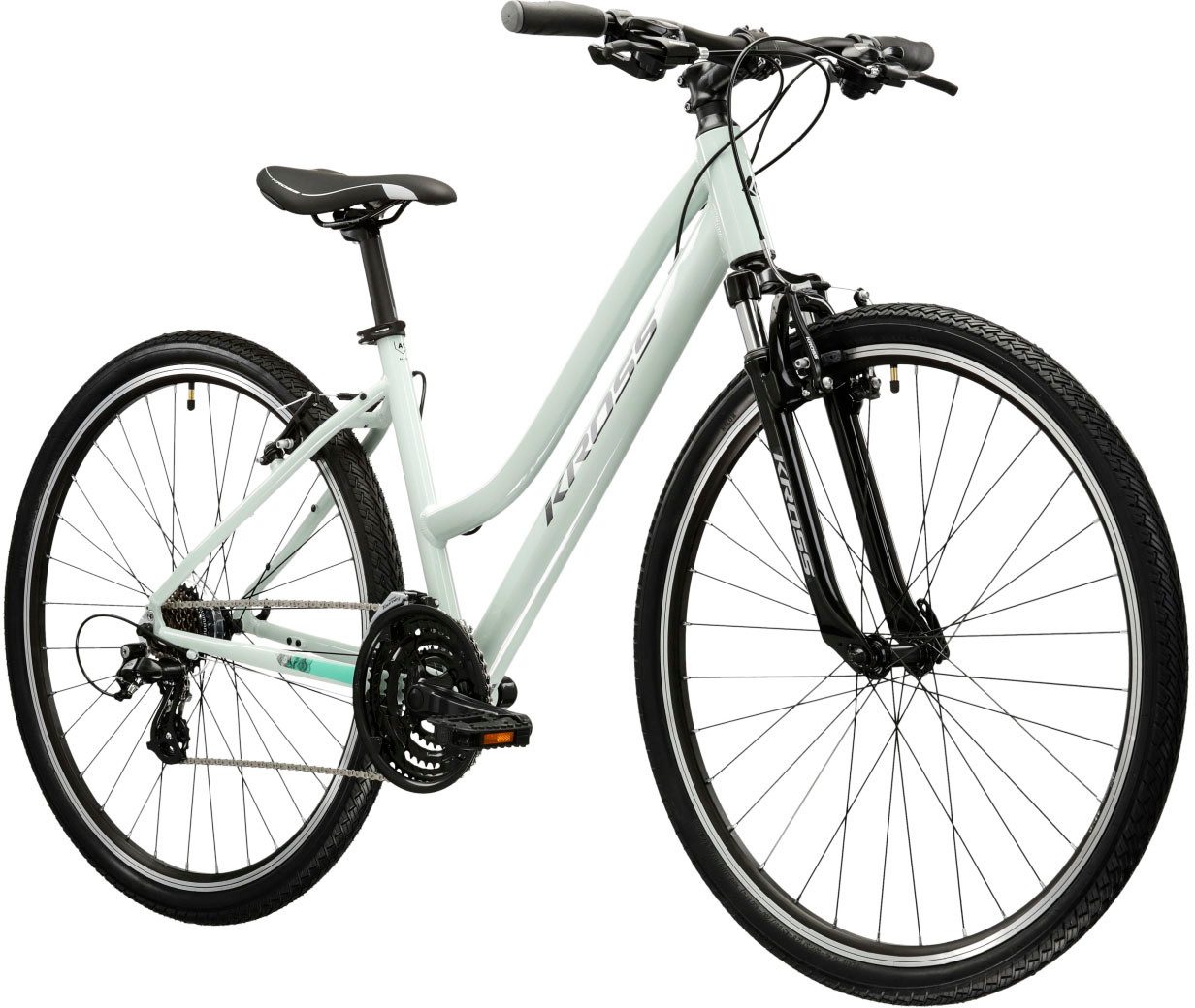 Kross Crossrad Evado 2.0, 21 Gang Shimano ALTUS M310 Schaltwerk, Kettenschaltung