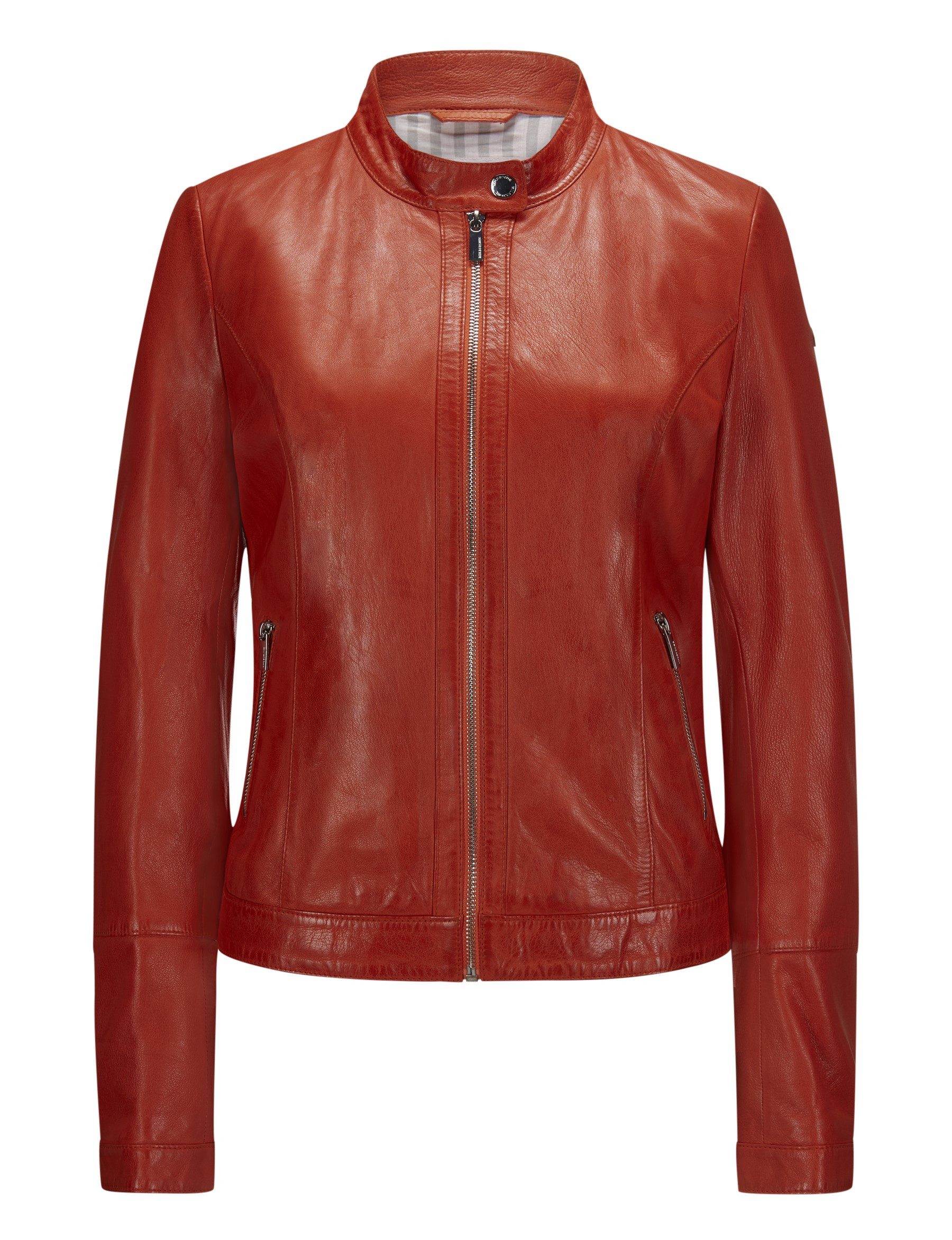 Milestone Lederjacke MSOrla leichte Jacke aus weichem Lammleder günstig online kaufen