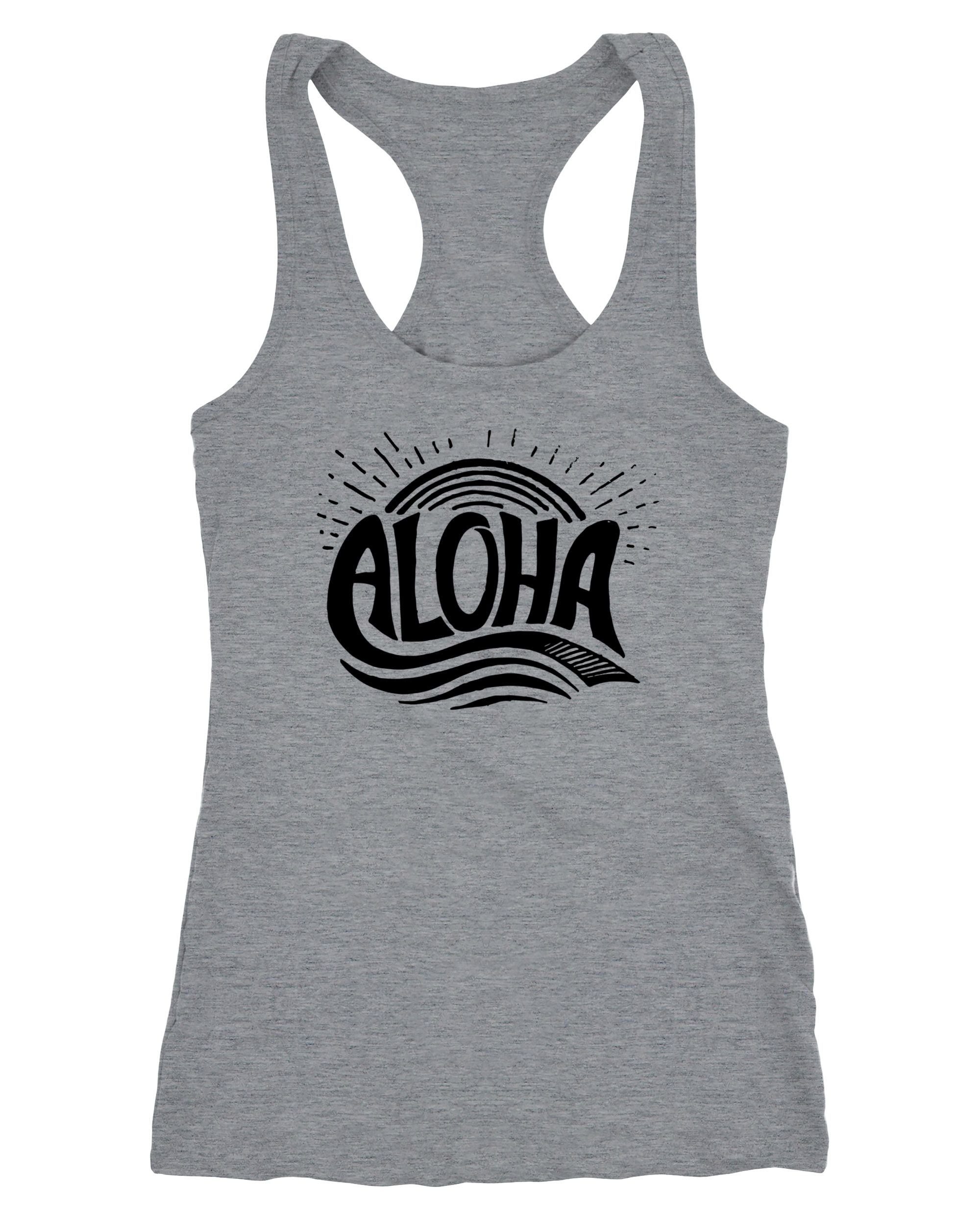 Neverless Tanktop Damen Tank-Top Aloha Wellen Surfing Sommer Racerback Neverless®. € 16,90