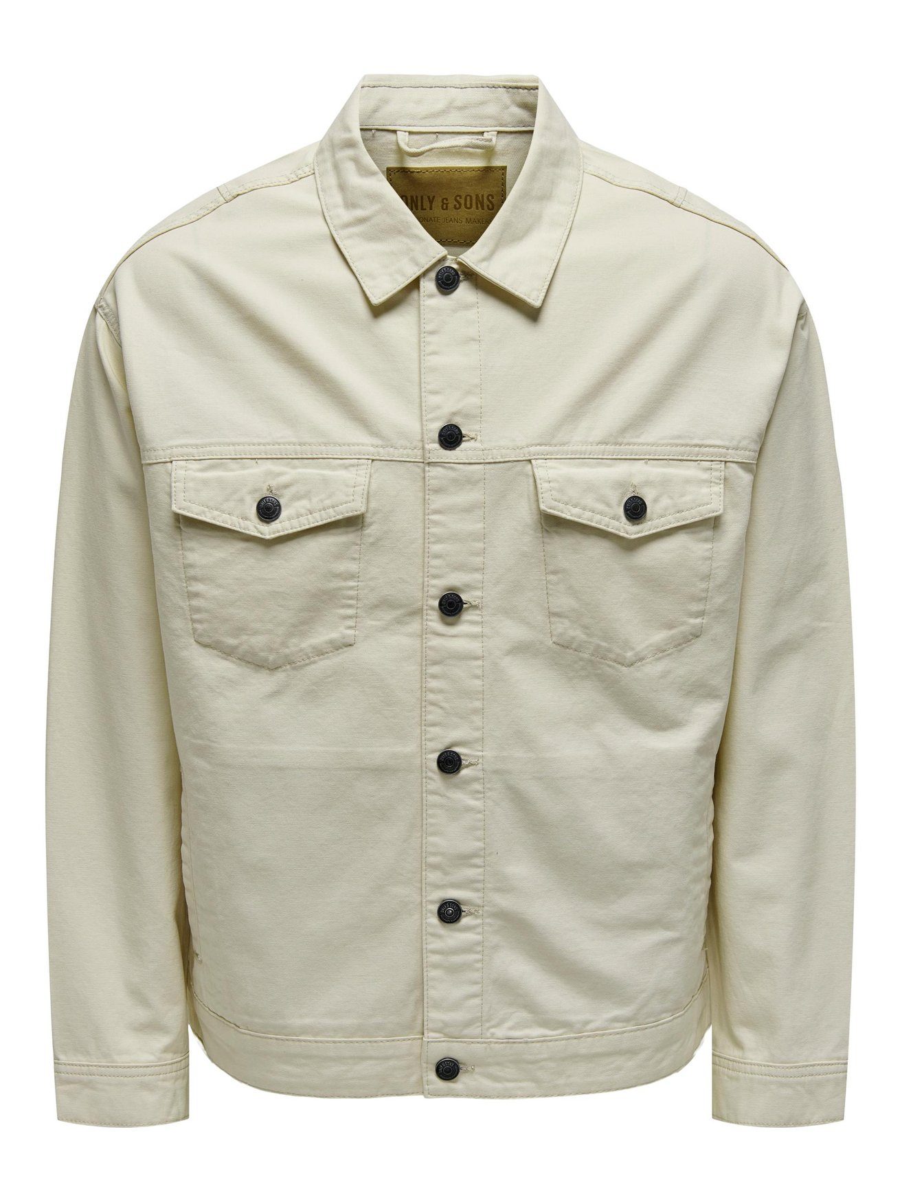 ONLY & SONS Langarmhemd Basic Übergangs günstig online kaufen