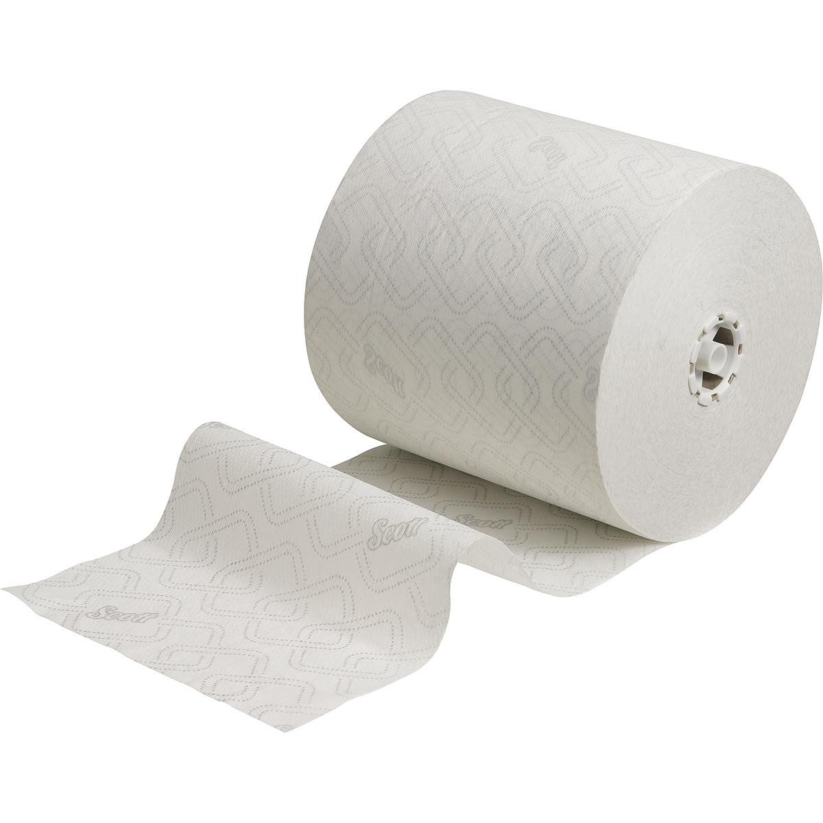 KIMBERLY-CLARK Papierhandtuch Scott Handtuchrolle Essential 6691 350m weiß 6 St./Pack.