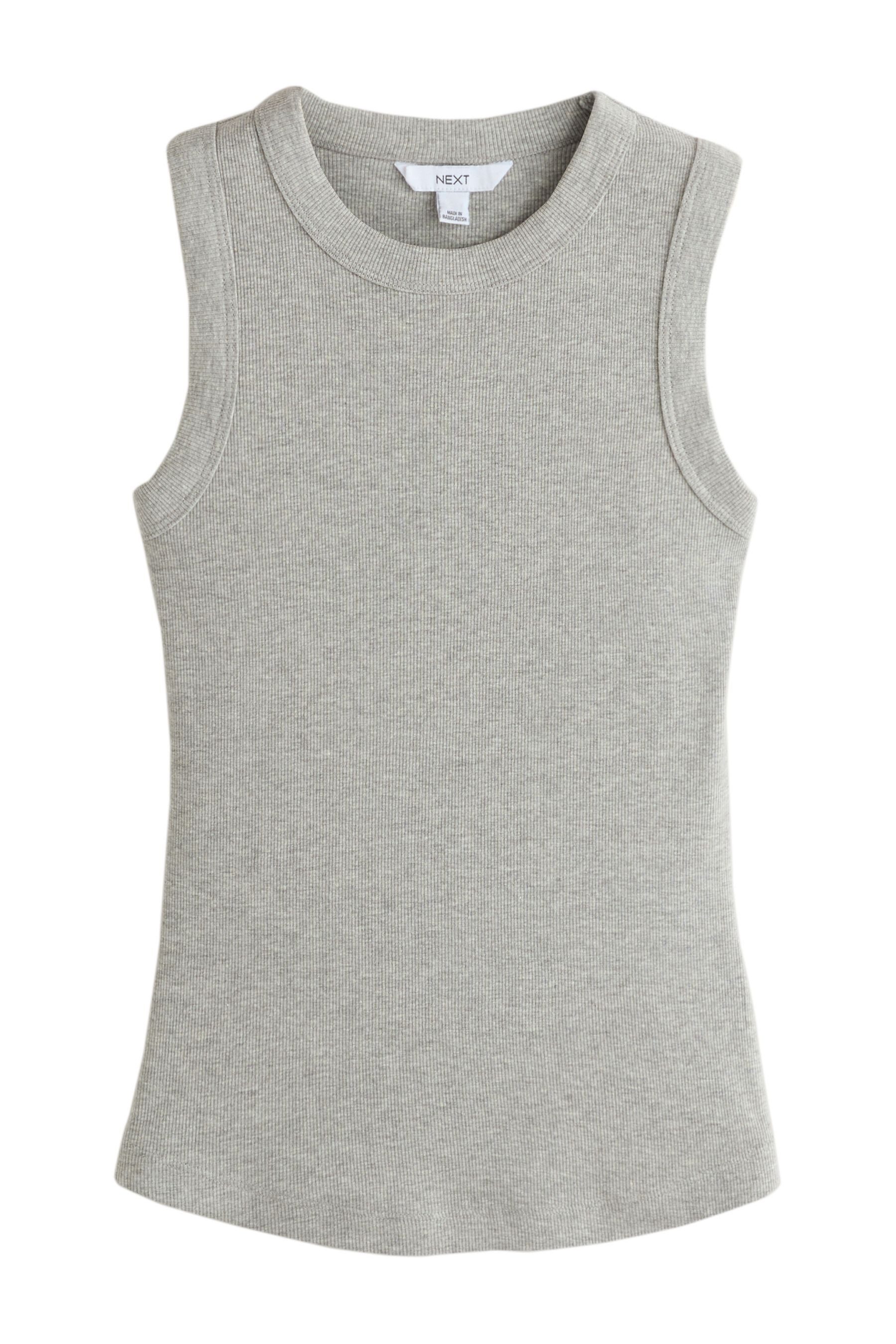 Next Trägertop Geripptes Trägertop mit Ringerrücken (1-tlg)