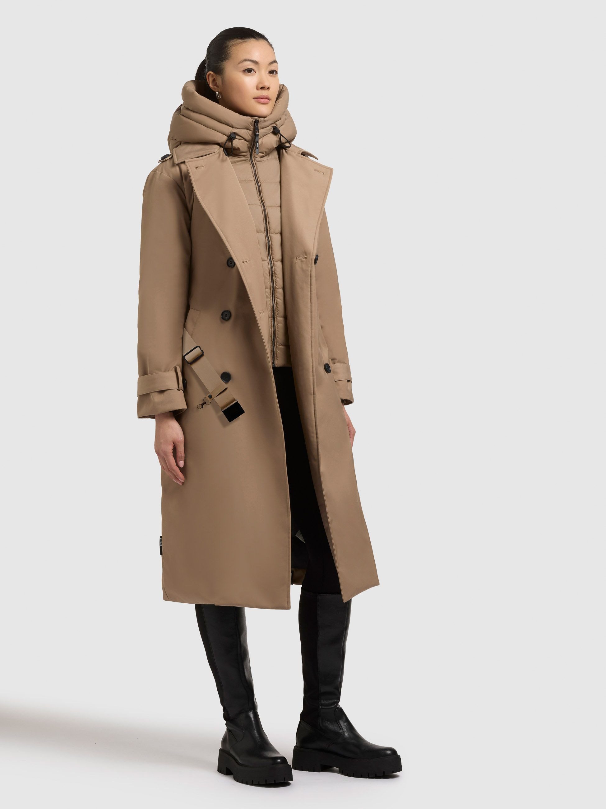 khujo Wintermantel ELENA2 Wintermantel Damen, khujo Mantel, Steppmantel, Tr günstig online kaufen