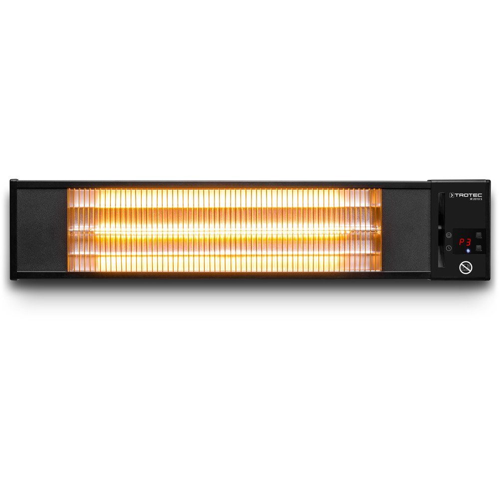 TROTEC Terrassenstrahler Infrarot Heizstrahler IR 2010 S, Infrarotwärme ohne Vorheizen, 2000 W