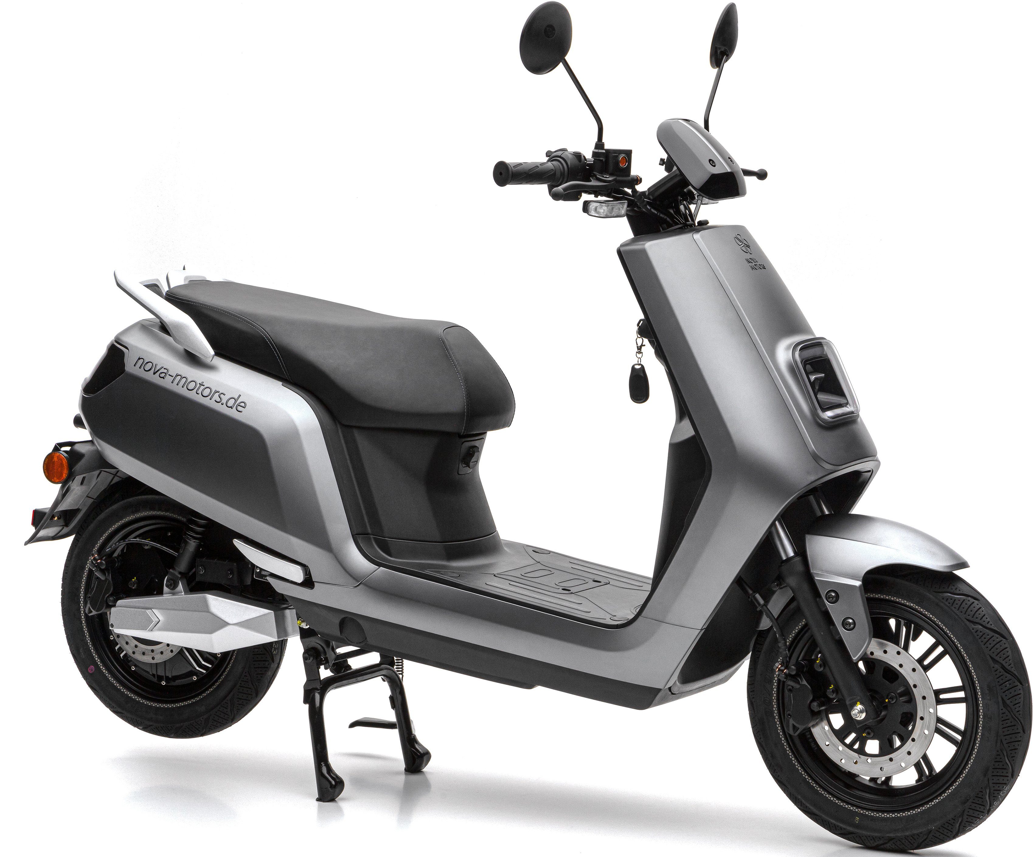 Nova Motors E-Motorroller S5 45 km/h Lithium, grau