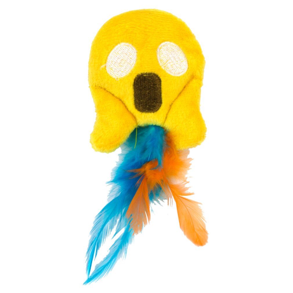 catmoji Tierkuscheltier Emoji Cat Spooky Katzenspielzeug