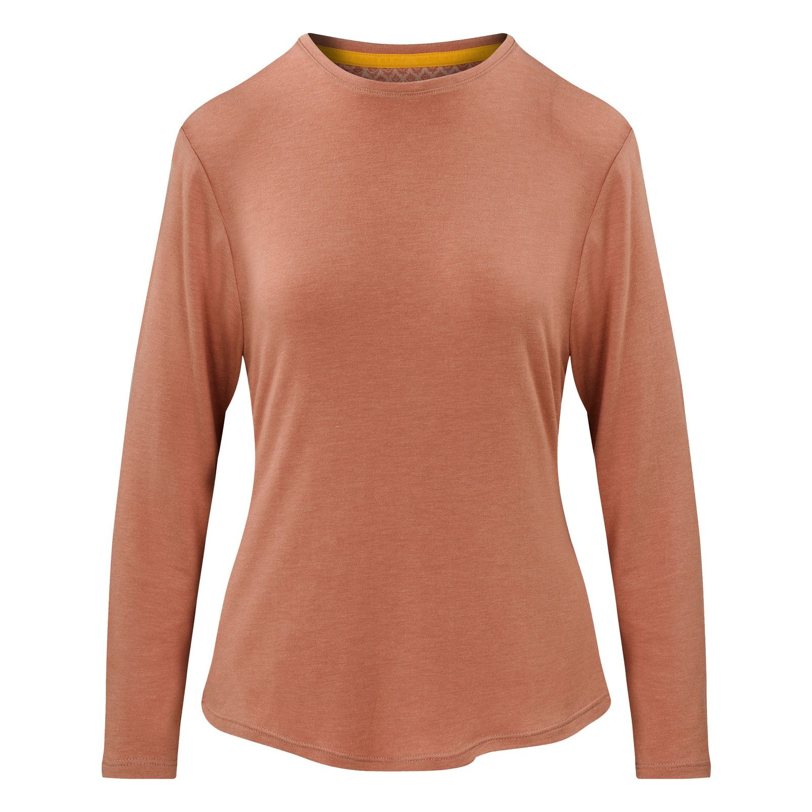 PiP Studio Langarmshirt Tom Long Sleeve Top Melee mit kleinem Logo auf der Rückseite