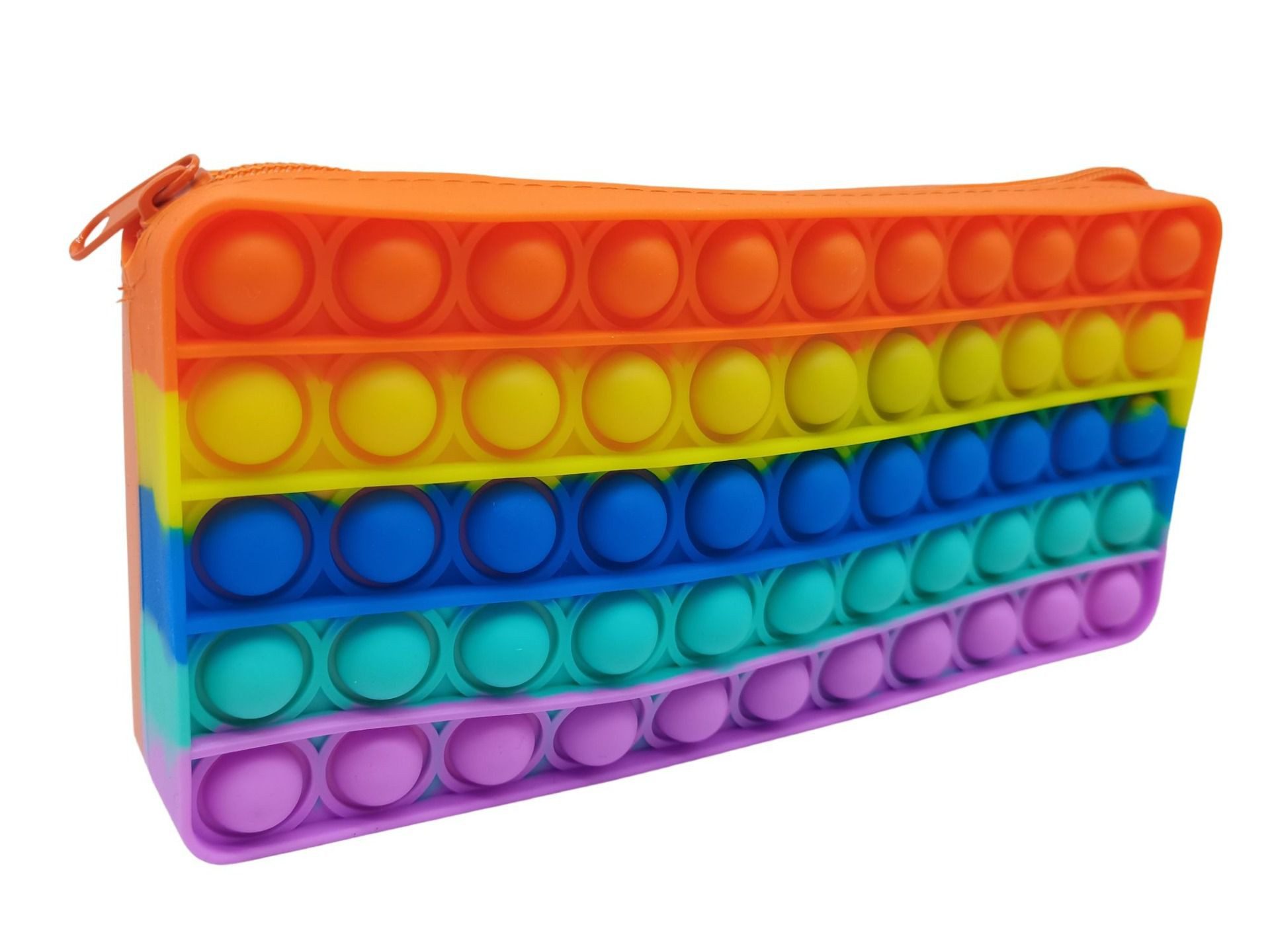 Rainbow Kids Federmäppchen Bunt Federmäppchen Ideales Etui für den Schulalltag