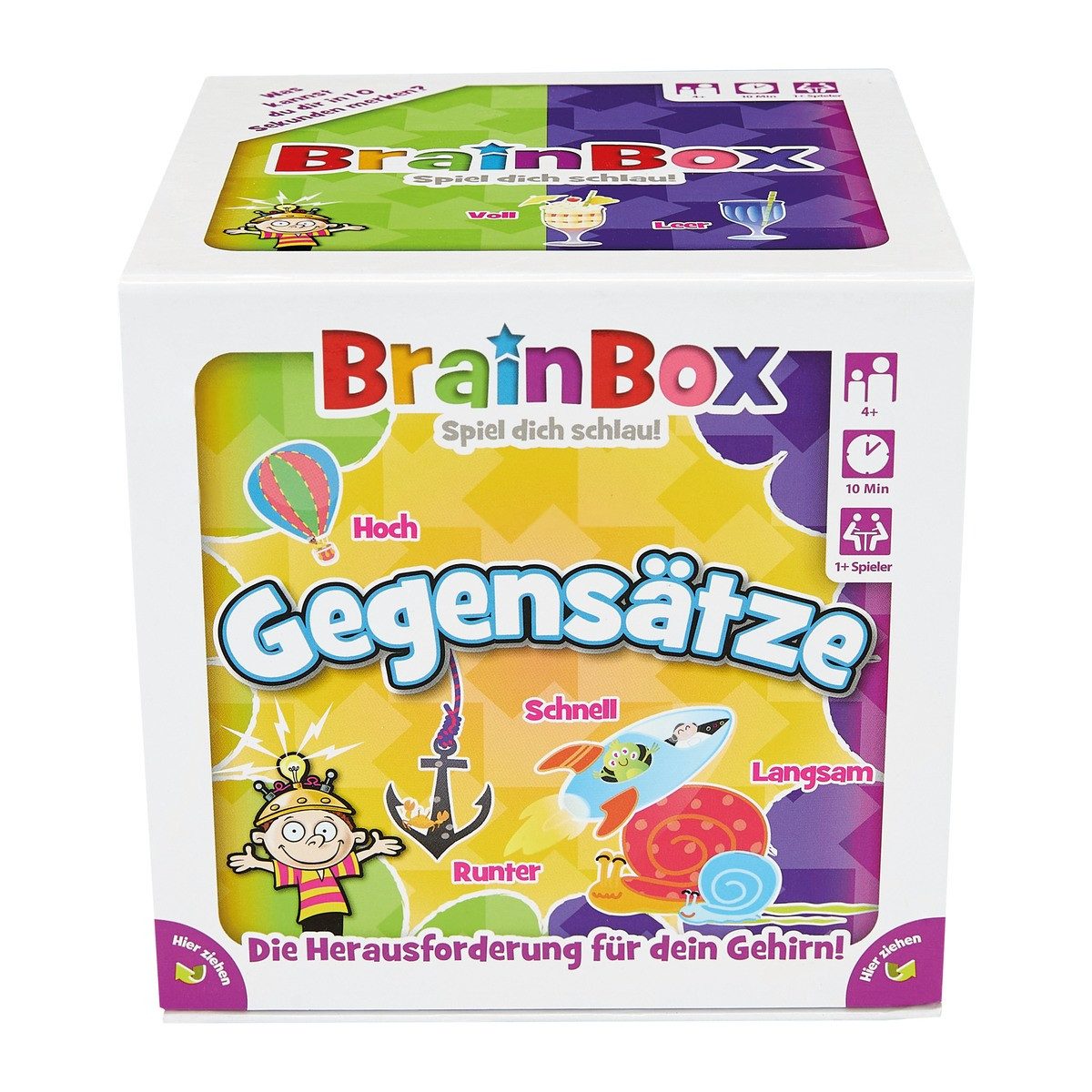 Carletto Spiel BrainBox Wissensspiel Gegensätze