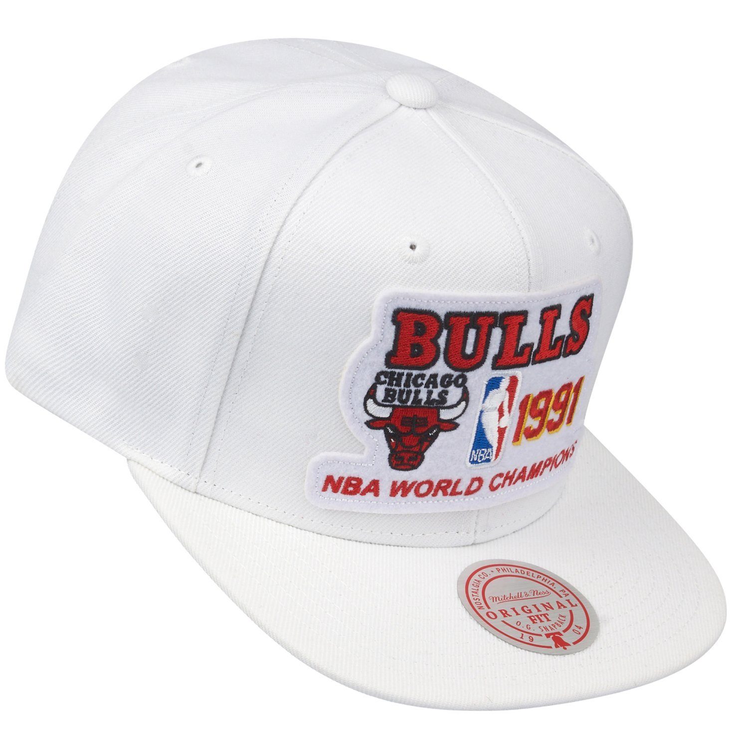 Mitchell & Ness Snapback Cap Chicago Bulls 1991 Champions