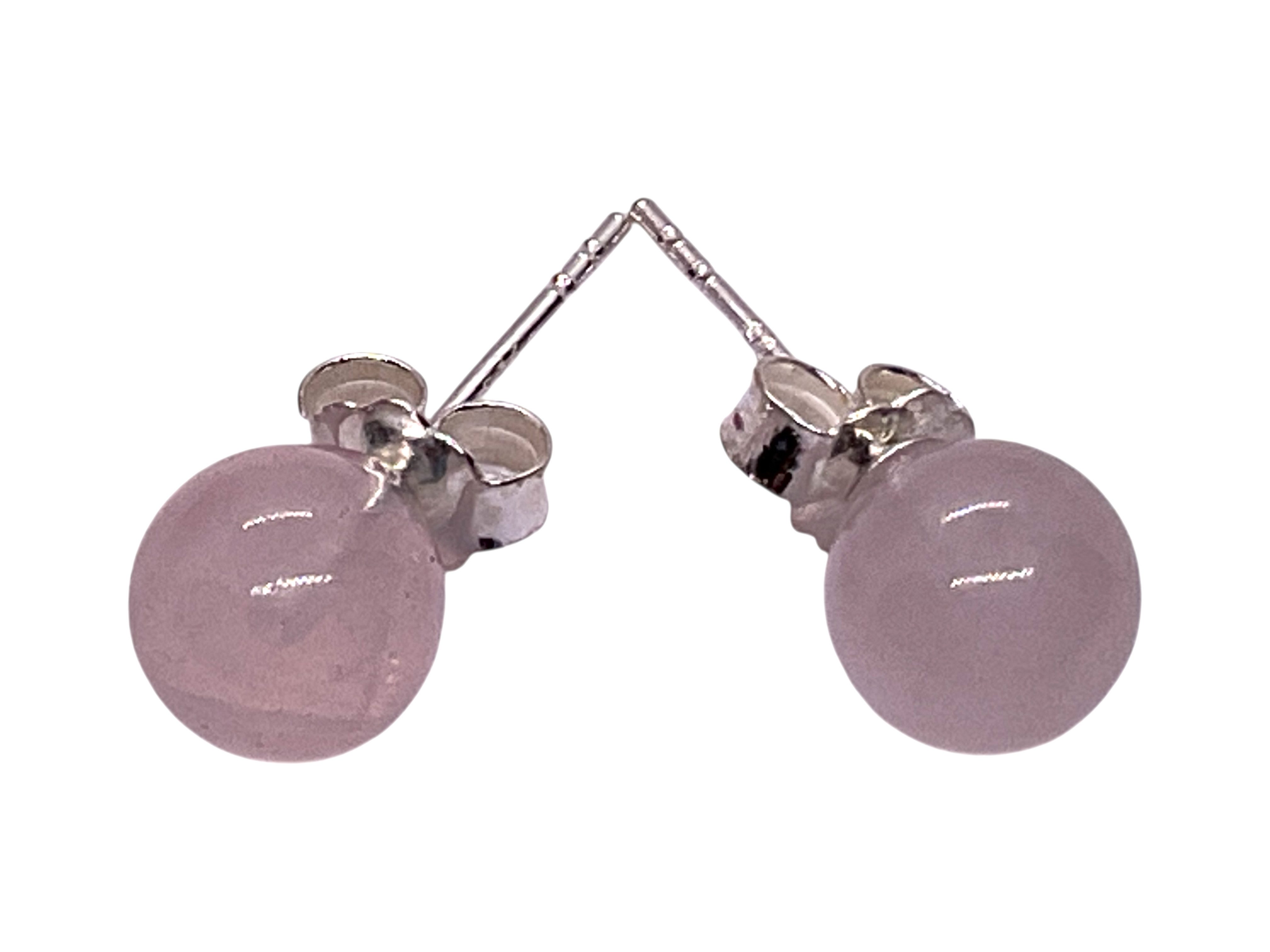 Steinfixx® Paar Ohrstecker 925 Silber Edelstein Perlen Ohrringe - Handmade (zeitlose Eleganz immer dabei, 1-tlg., verschiedene Varianten), incl. Geschenkbox