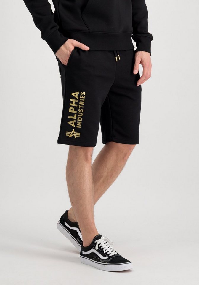 Alpha Industries Sweatshorts AI Basic Print Industries Foil Men Shorts Alpha Short 