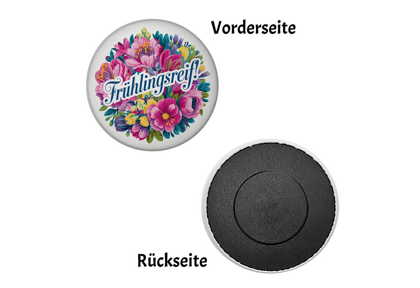 Thumbnail - speecheese Magnet Frühlingsreif Blumendesign Magnet