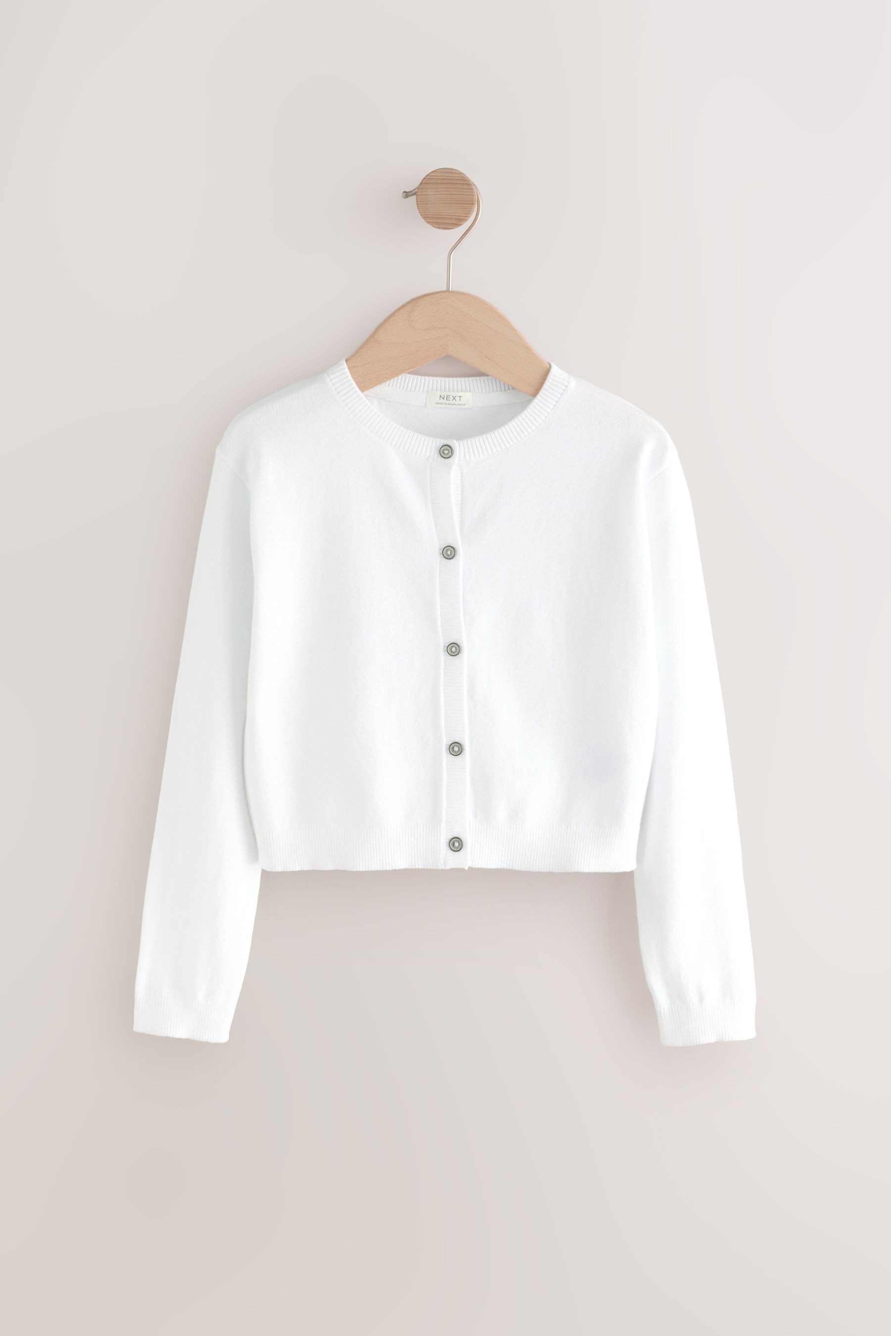 Next Strickjacke Strickjacke mit Knöpfen (1-tlg)