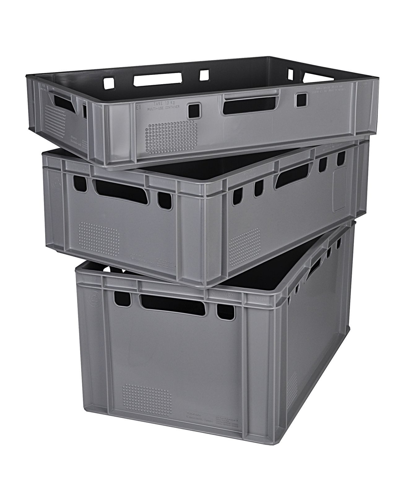 BURI Transportbehälter BURI Fleischkisten Kisten Eurobox lebensmittelecht - HDPE