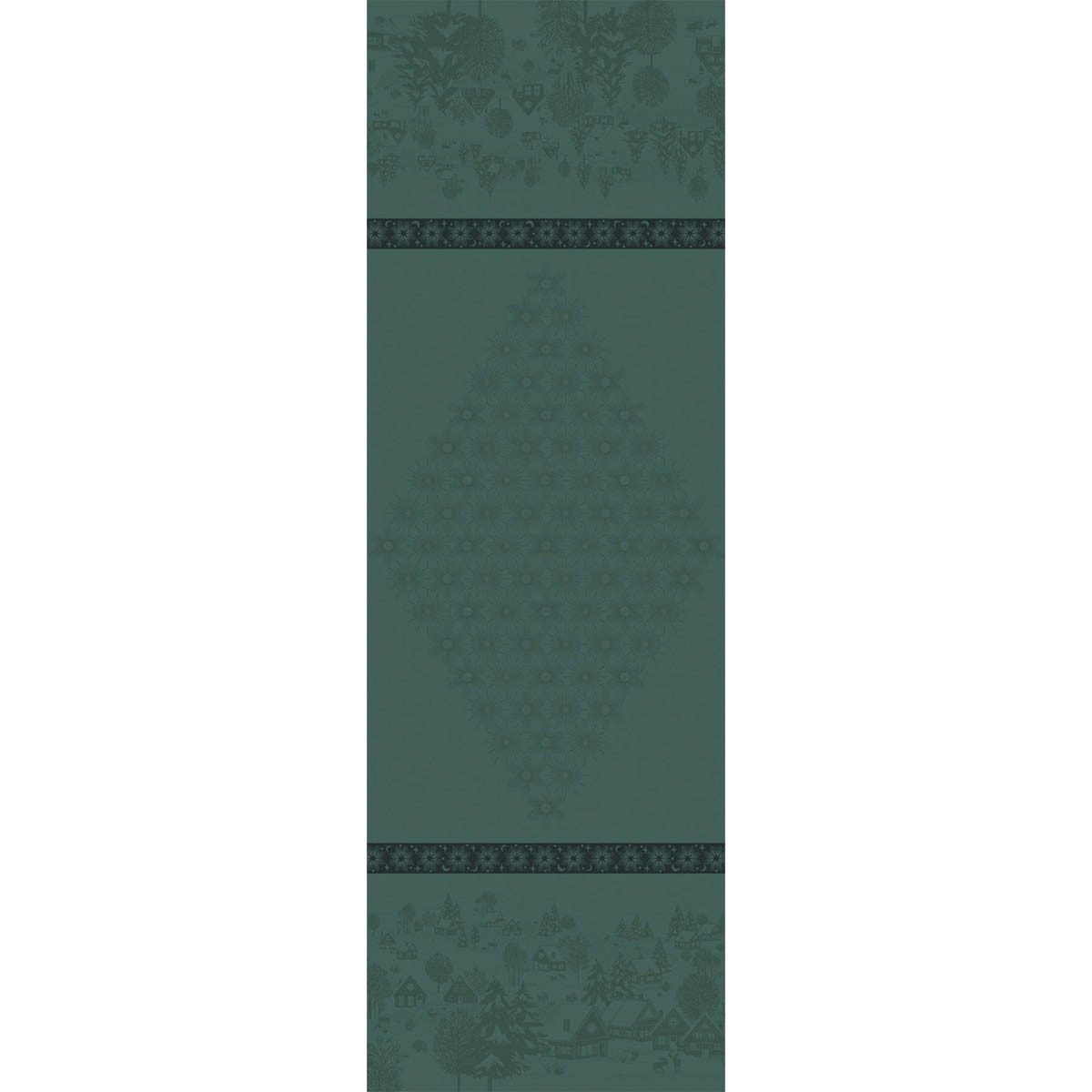 Le Jacquard Francais Tischläufer Tischläufer Sous Les Étoiles Gui 50x150 cm, jacquard-gewebt