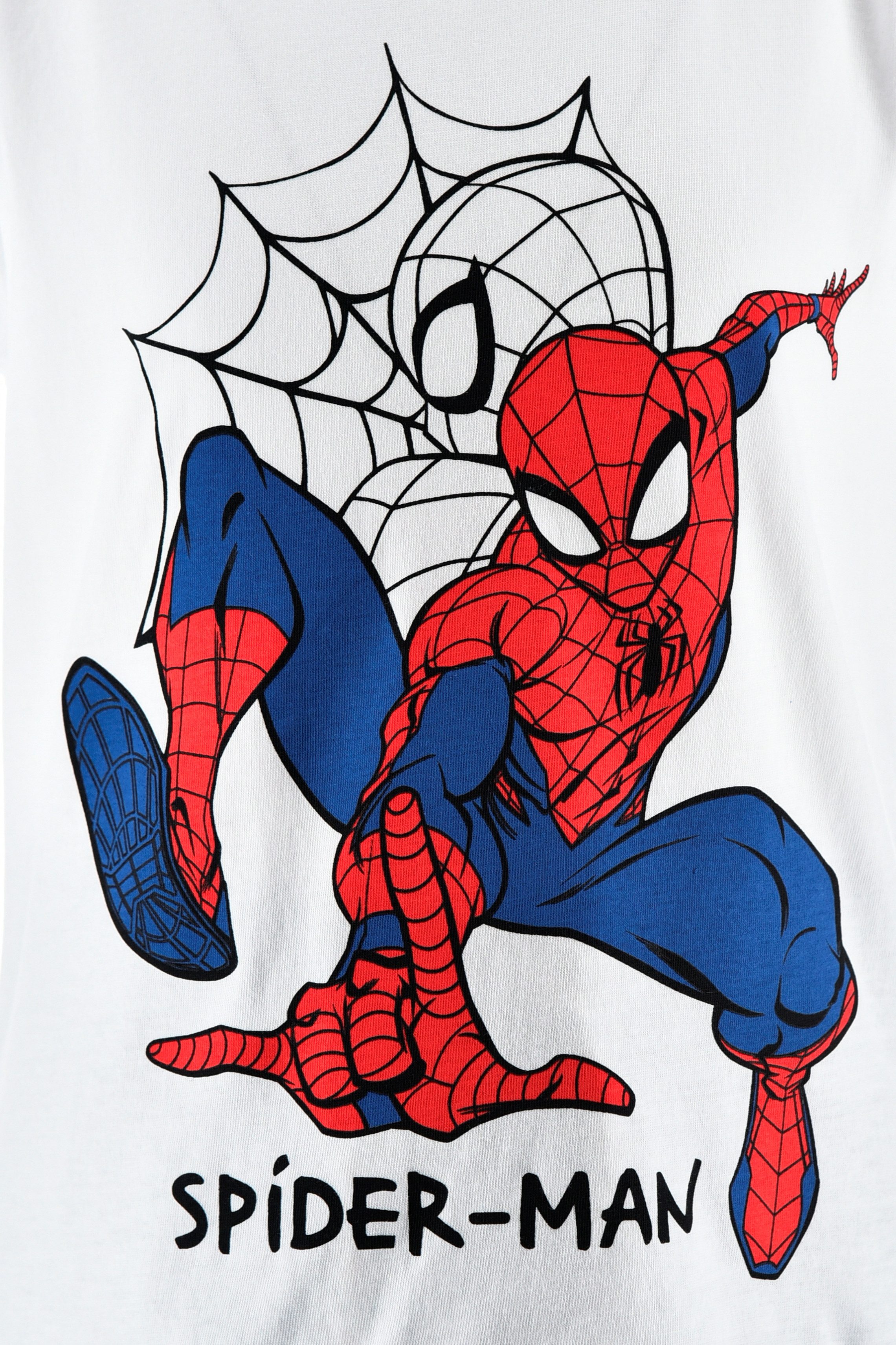 Spiderman T-Shirt & Shorts Spider-Man Jungen Set, T-Shirt kurze Hose, 100% Baumwolle, Sport Set