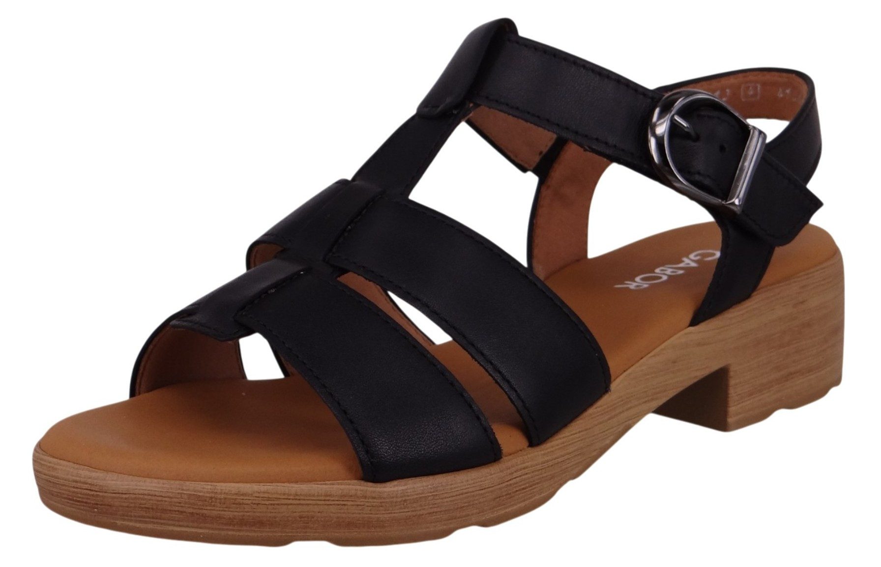 Gabor 82.813 57 Schwarz Sandale