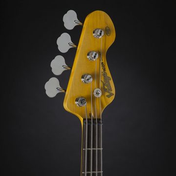 VINTAGE E-Bass, Icon Series V4MRSSB Distressed Sunset Sunburst, Icon Series V4MRSSB Distressed Sunset Sunburst - E-Bass