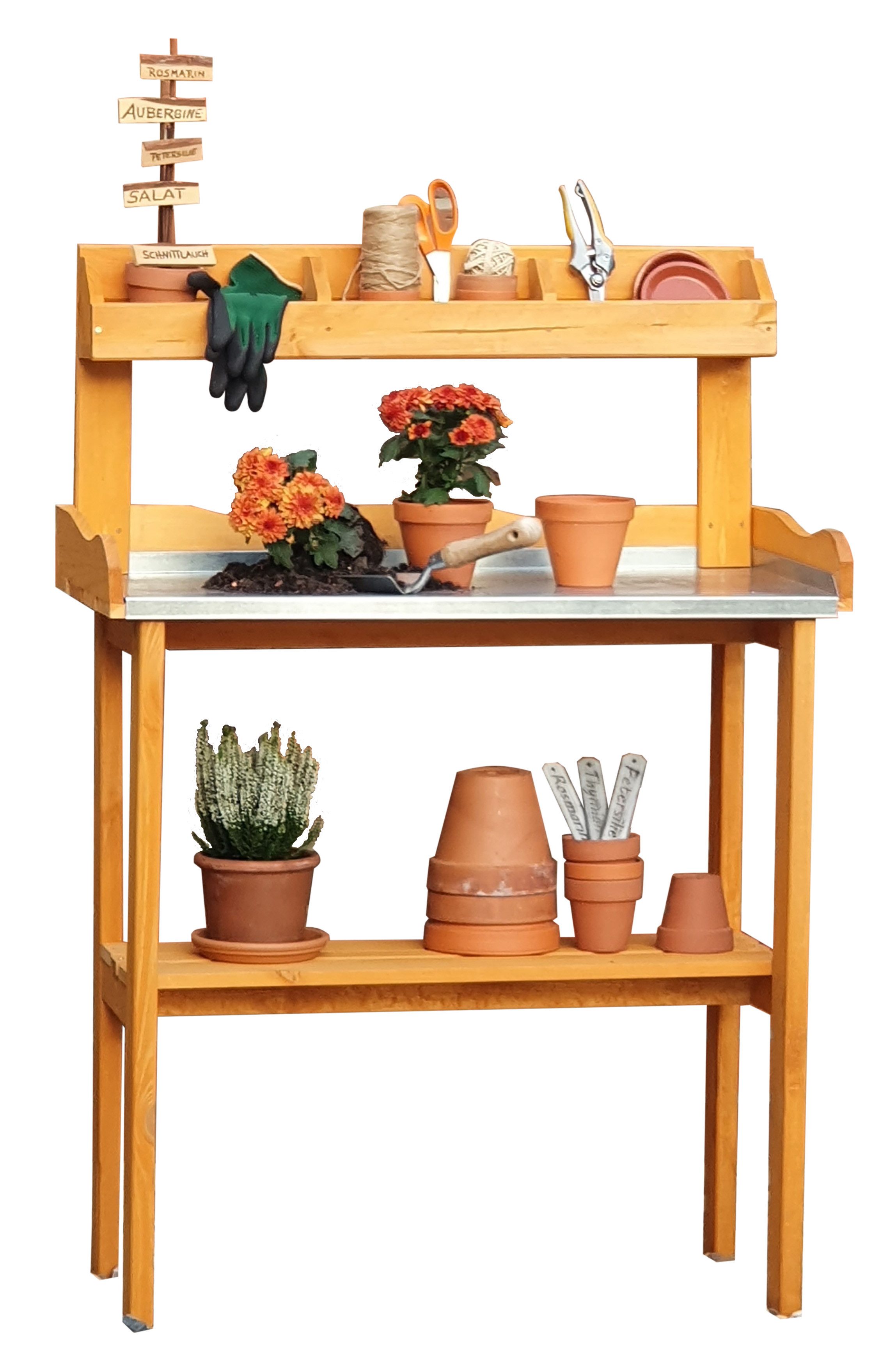 promadino Pflanztisch, BxTxH: 84x38x130 cm günstig online kaufen