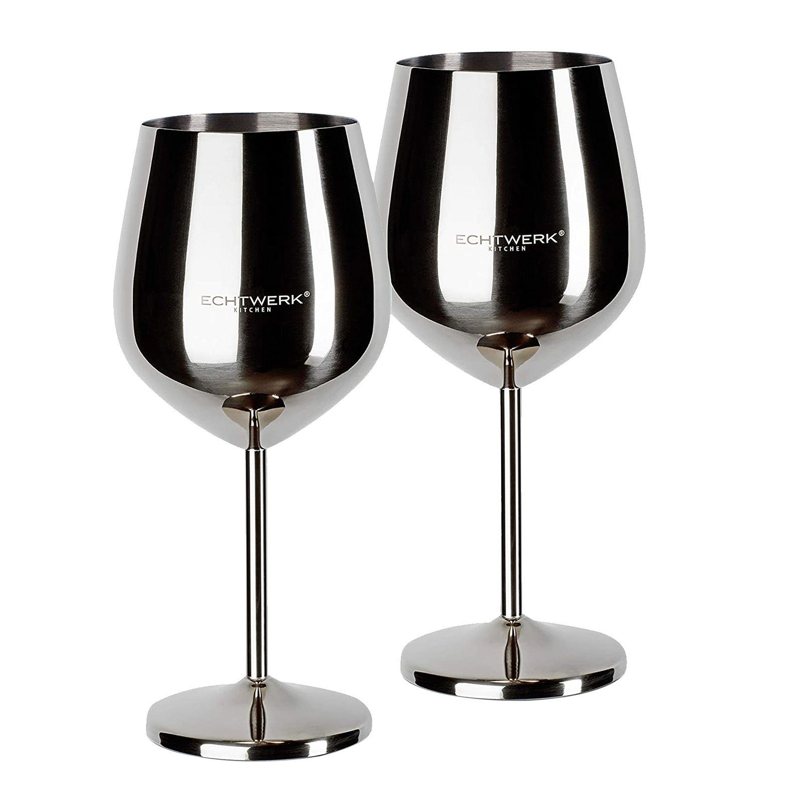 ECHTWERK Glas »Weingläser aus Edelstahl 2tlg.«, Edelstahl online kaufen |  OTTO
