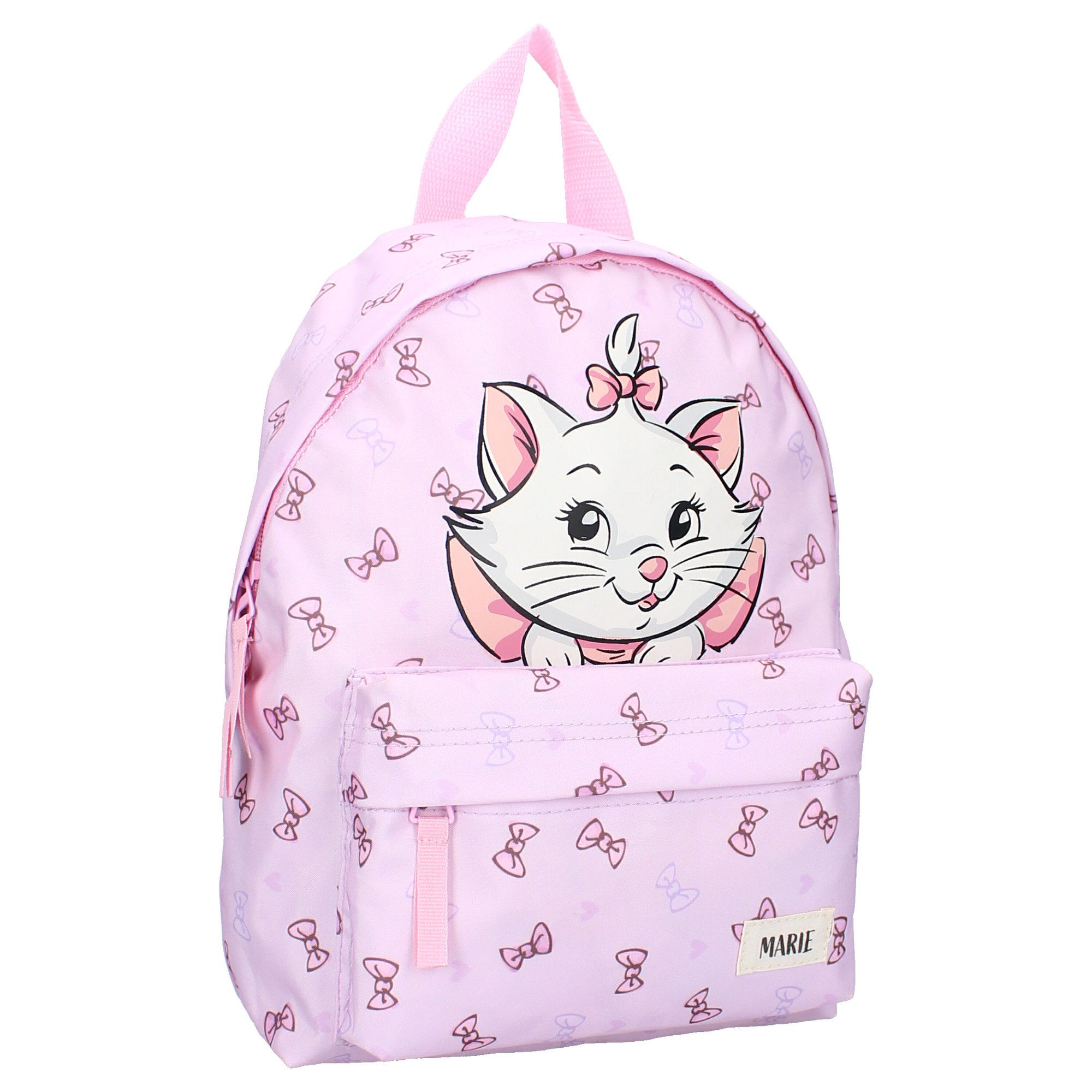 Disney Kinderrucksack Marie Rucksack – Schultasche Gepolsterter Rücken für Komfort