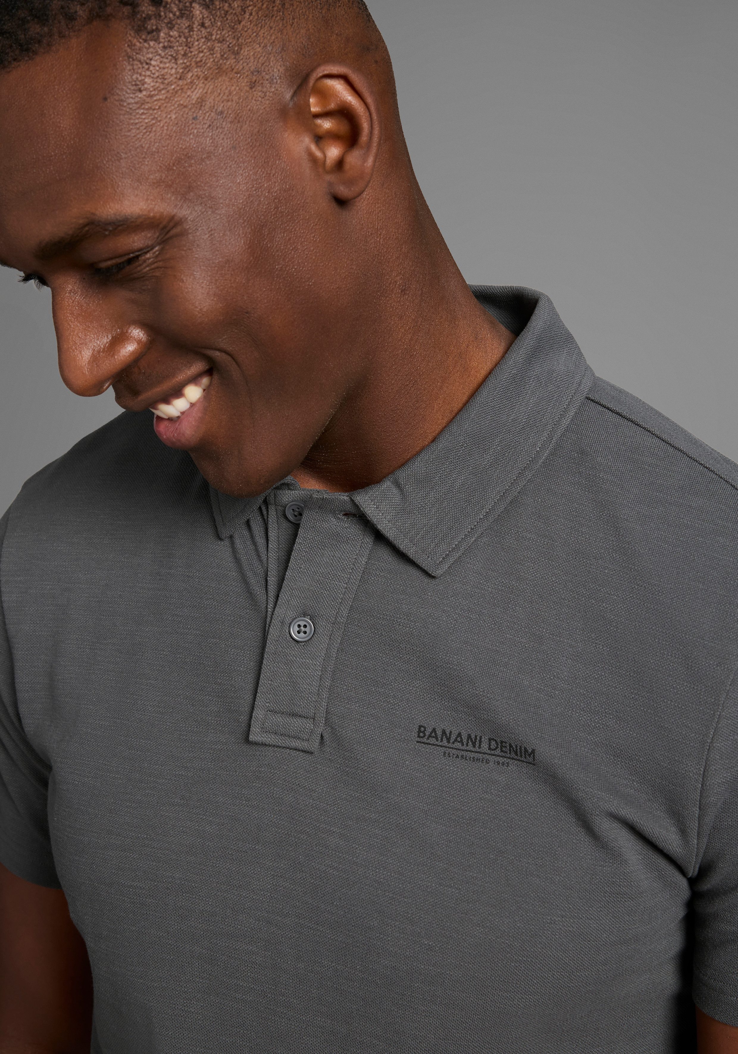 Bruno Banani Poloshirt Poloshirt in schmaler Passform