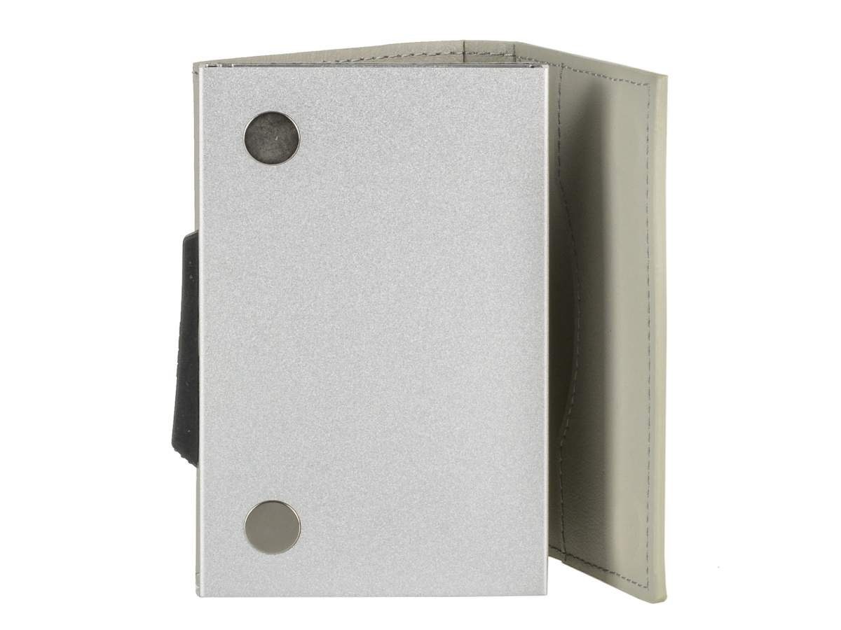 Schutz Ögon RFID mit Alucase Kartenetui Kartenetui Minibörse, Cascade, blaster-silver Kartenbörse,