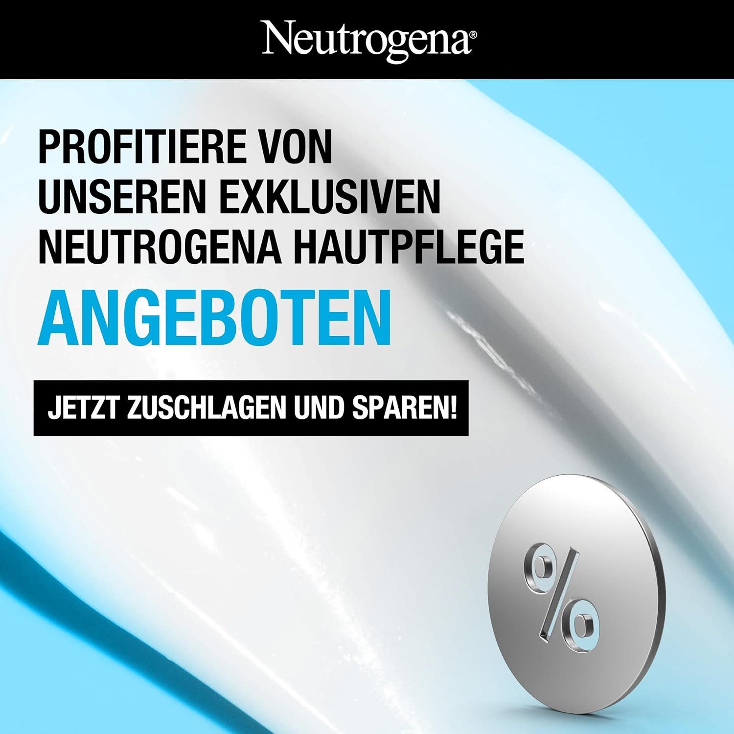 Neutrogena Handcreme Sofort einziehend leichte und nicht fettende Feuchtigkeitscreme 75ml, mit Glycerin + Vitamin E bei trockenen, rissigen Händen