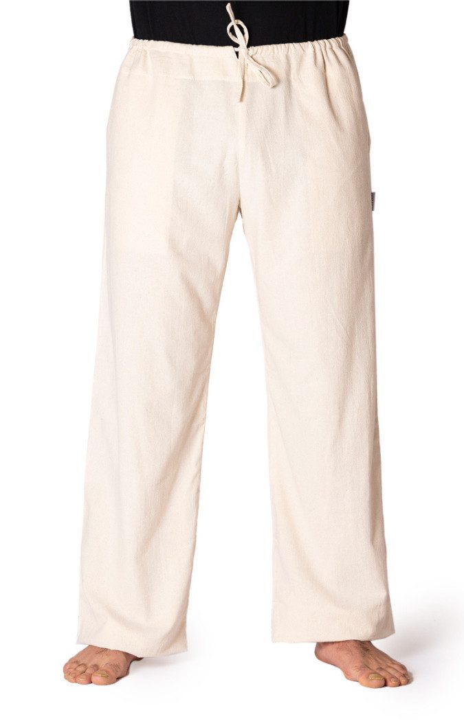 PANASIAM Stoffhose Bequeme Unisex Stoffhose aus feiner Baumwolle für Damen und Herren Freizeithose mit Taschen Relaxhose in großer Farbauswahl