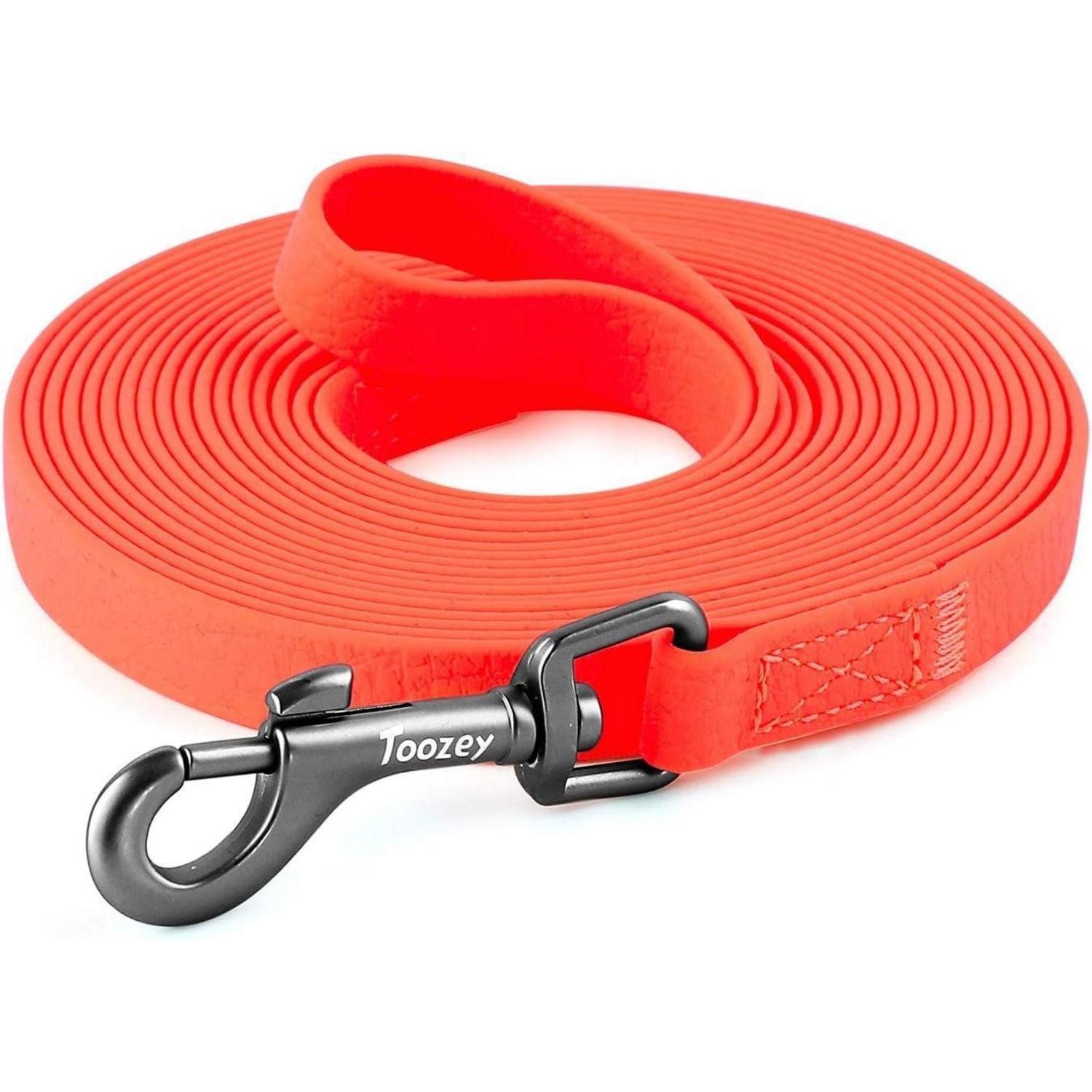 LuxusKollektion Schleppleine Schleppleine Hund Handschlaufe Karabiner 5m 10m 15m 20m 5m Neon Orange