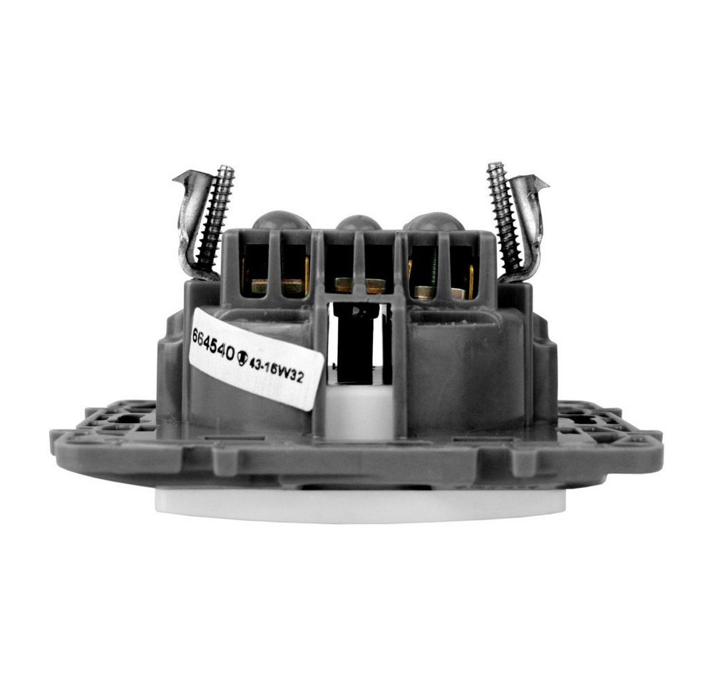 Thumbnail - legrand® Unterputz-Steckdose Steckdose mit Erdungsstift 2P+E 250V 16A Schutzkontaktsteckdose, 1-St.