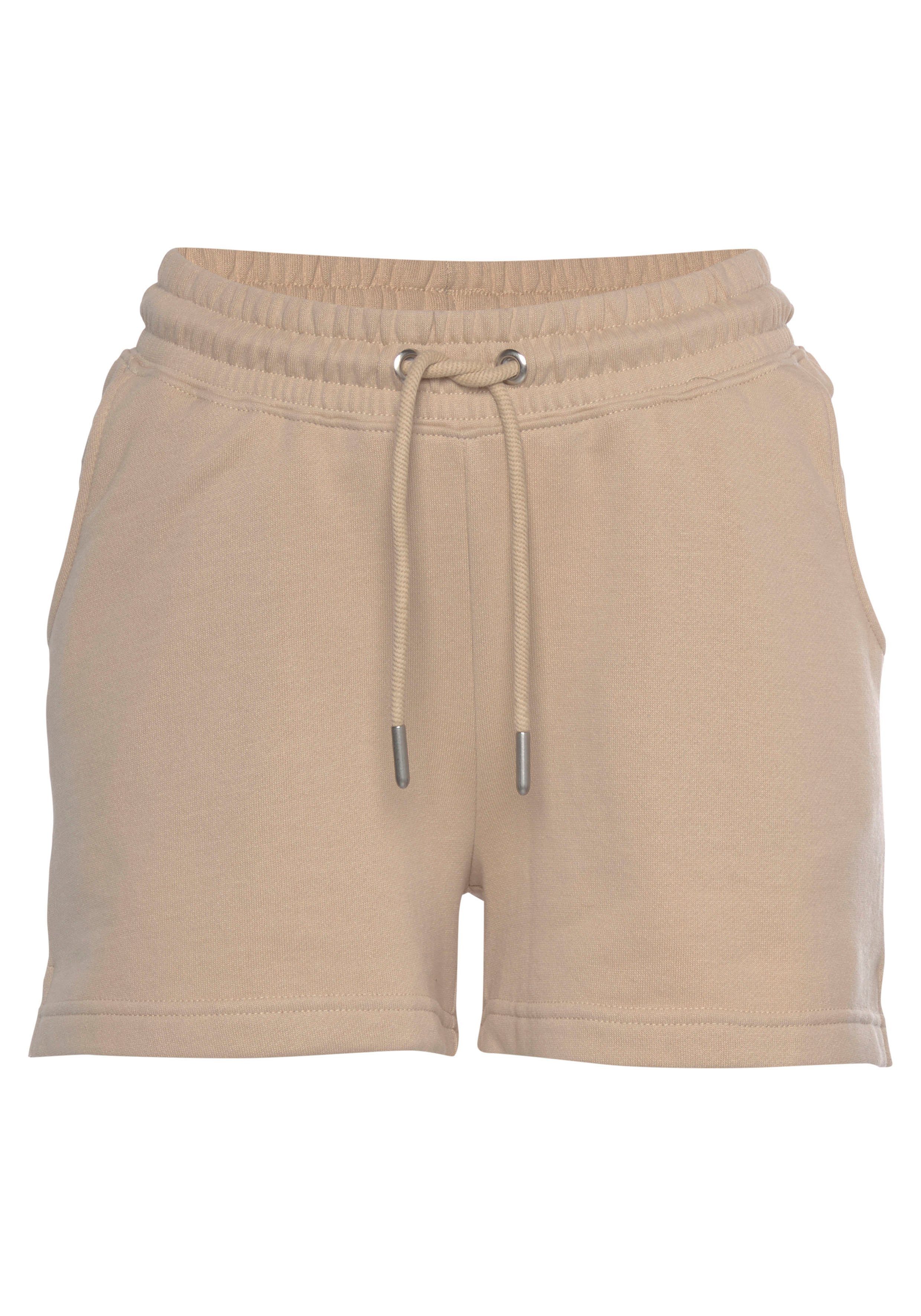 Loungewear, H.I.S im Sweatshorts nougat Loungeanzug Stil, maritimen