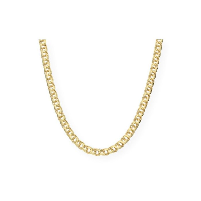 JuwelmaLux Goldkette Halskette gold Damen Garibaldi (1-tlg) 585er Gold 14 Karat inkl. Schmuckschachtel