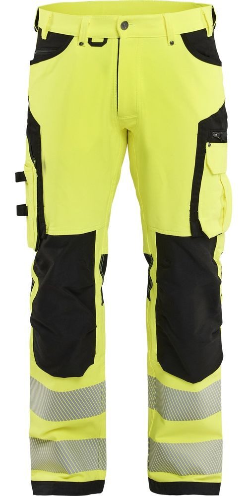 Blåkläder Arbeitshose High Vis Arbeitshose 4-Wege-Stretch Ohne Werkzeugtaschen