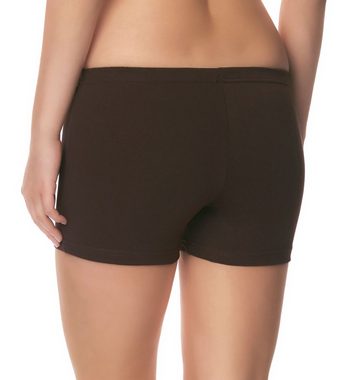 Ladeheid Leggings Damen Shorts Radlerhose Unterhose Hotpants kurze Hose Boxers LAMA05 (1-tlg) elastischer Bund