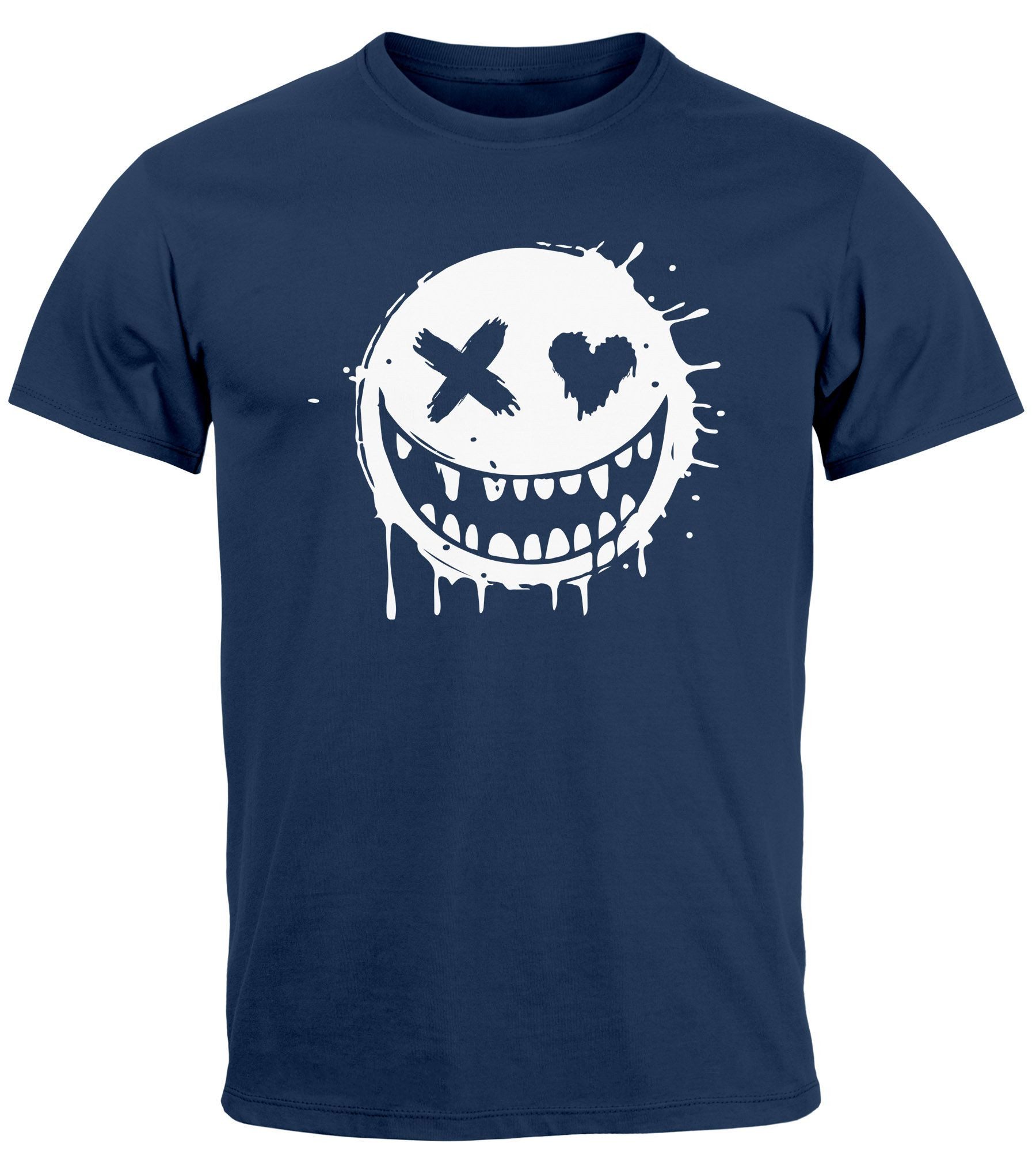 Neverless Print-Shirt Herren T-Shirt Print Aufdruck günstig online kaufen