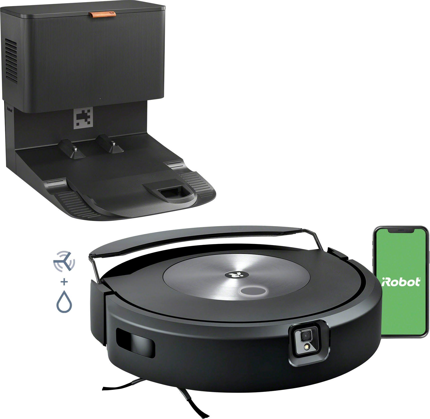 Roomba Combo iRobot (c755840) Wischroboter mit Absaugstation, und autom. Saug- j7+ Saugroboter
