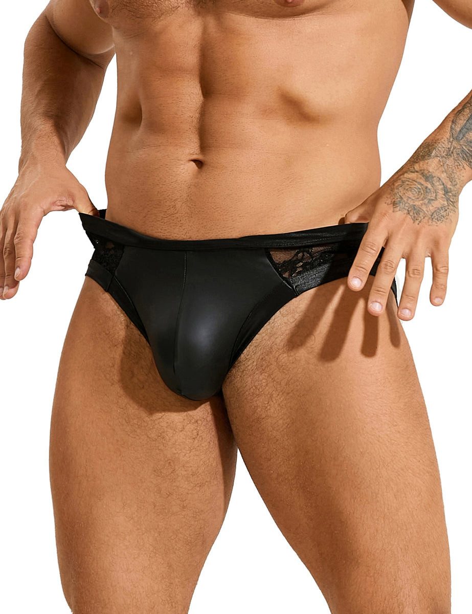 Lau-Fashion Slip Herren Spitze Wetlook Lack günstig online kaufen
