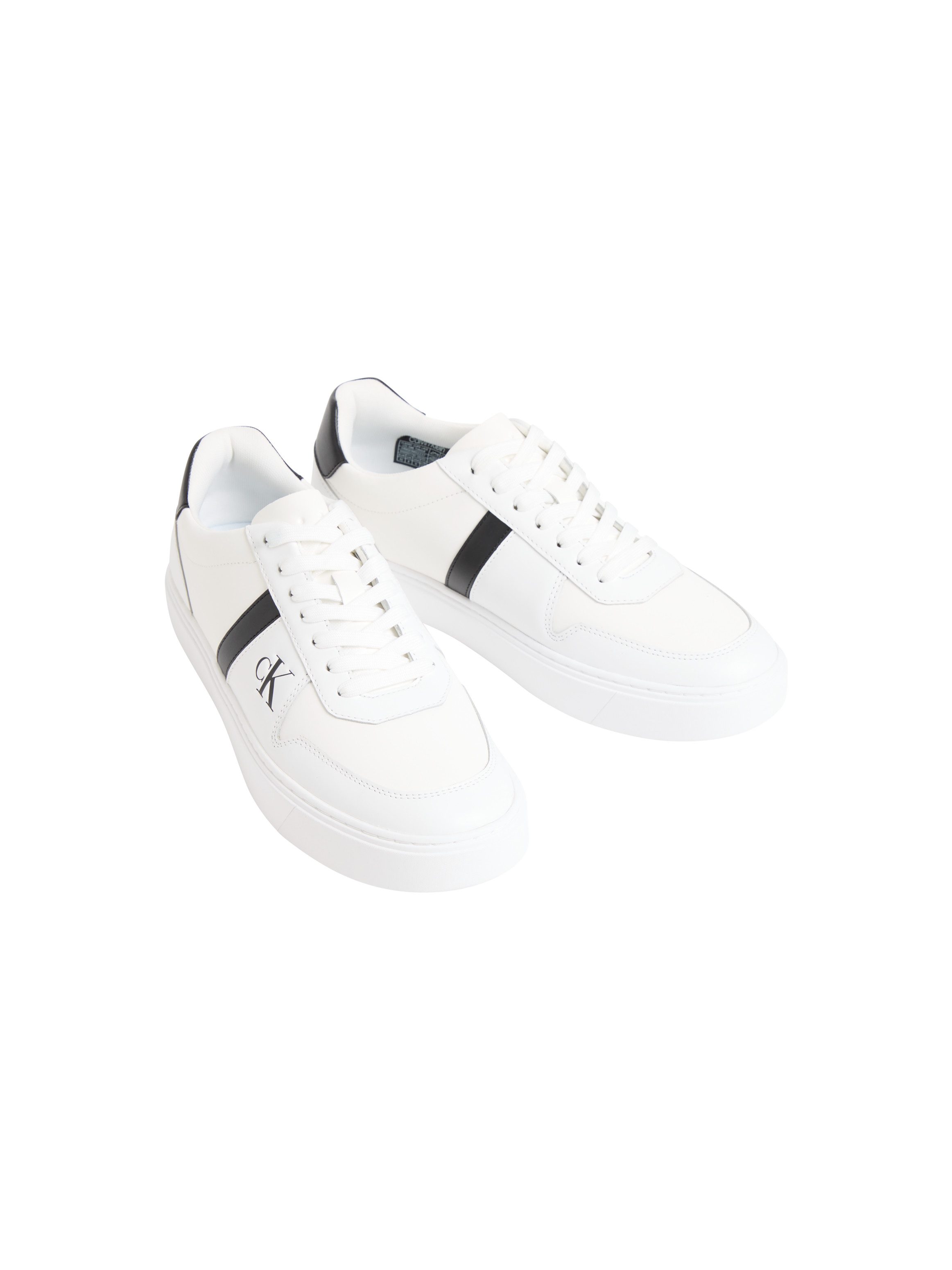 Calvin Klein CLASSIC CUPS LACE LTH EMB TONGUE Plateausneaker Basket-Sneaker günstig online kaufen